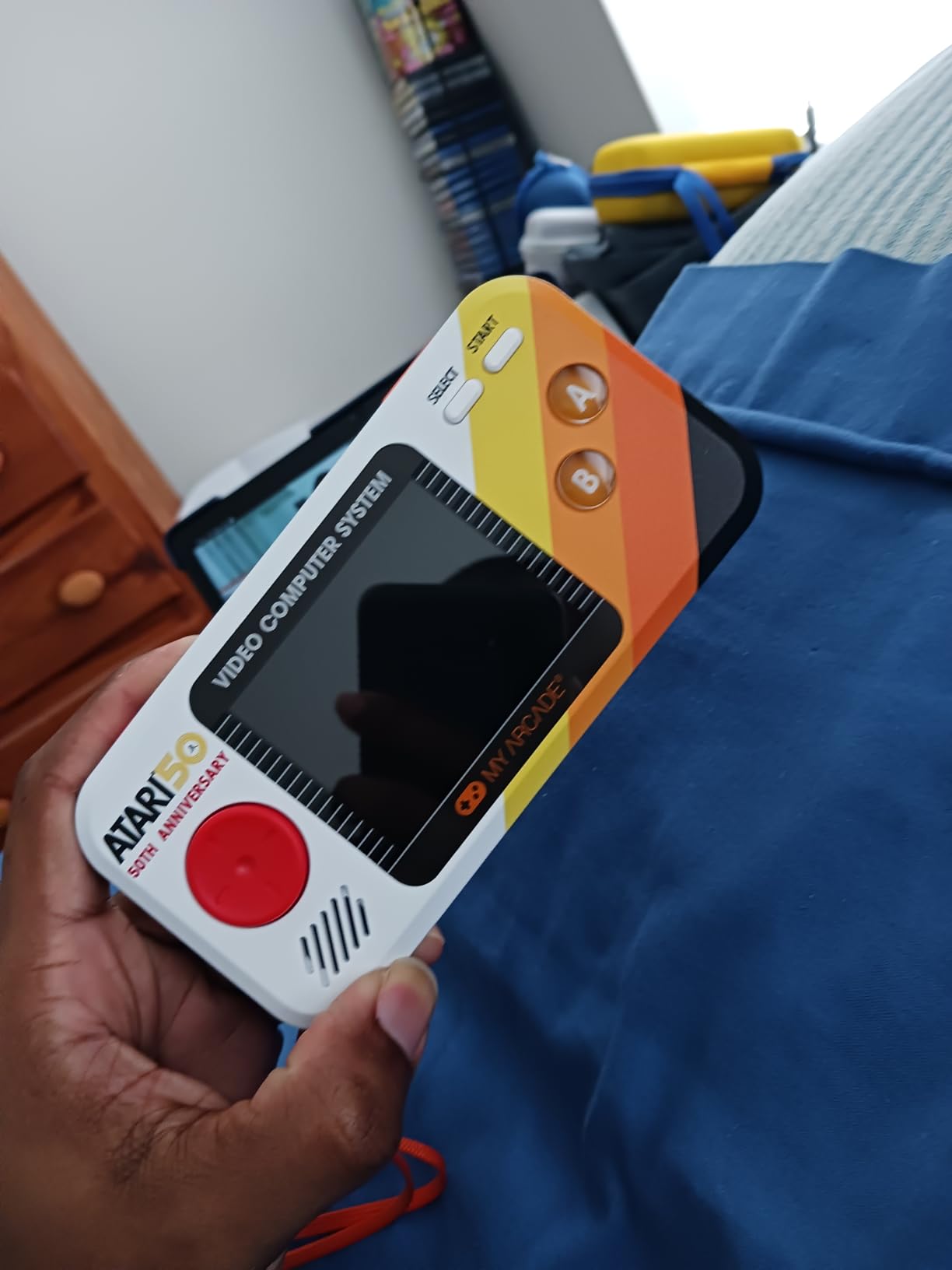 My Arcade Atari Pocket Player Pro: Handheld Portable Video Game Console with 100 Games, 2.75