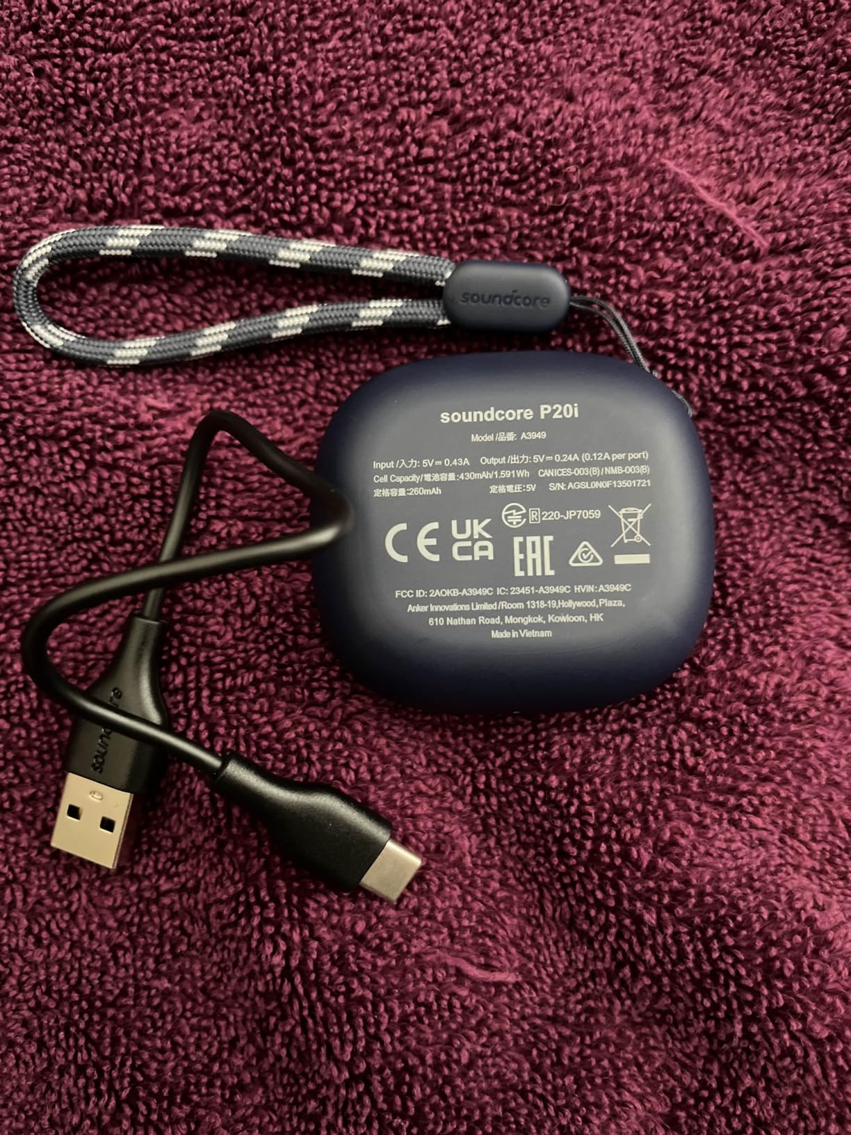 Soundcore by Anker P20i True Wireless Earbuds, 10mm Drivers with Big Bass, Bluetooth 5.3, 30H Long Playtime, Water-Resistant, 2 Mics for AI Clear Calls, 22 Preset EQs, Customization via App - Customer Photo 1