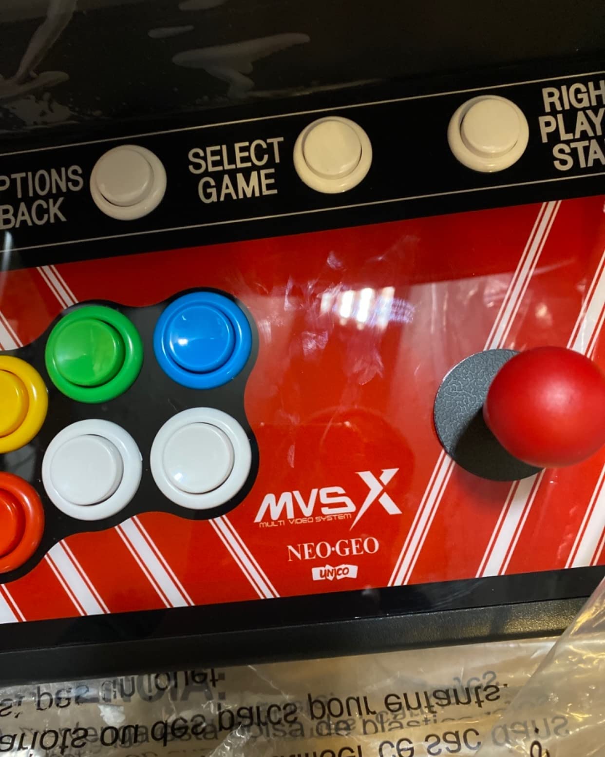 NEO-GEO MVSX Home Arcade Machine Set [Included Base, Riser and Stool] with 50 Pre-Loaded SNK Retro Games - Customer Photo 2