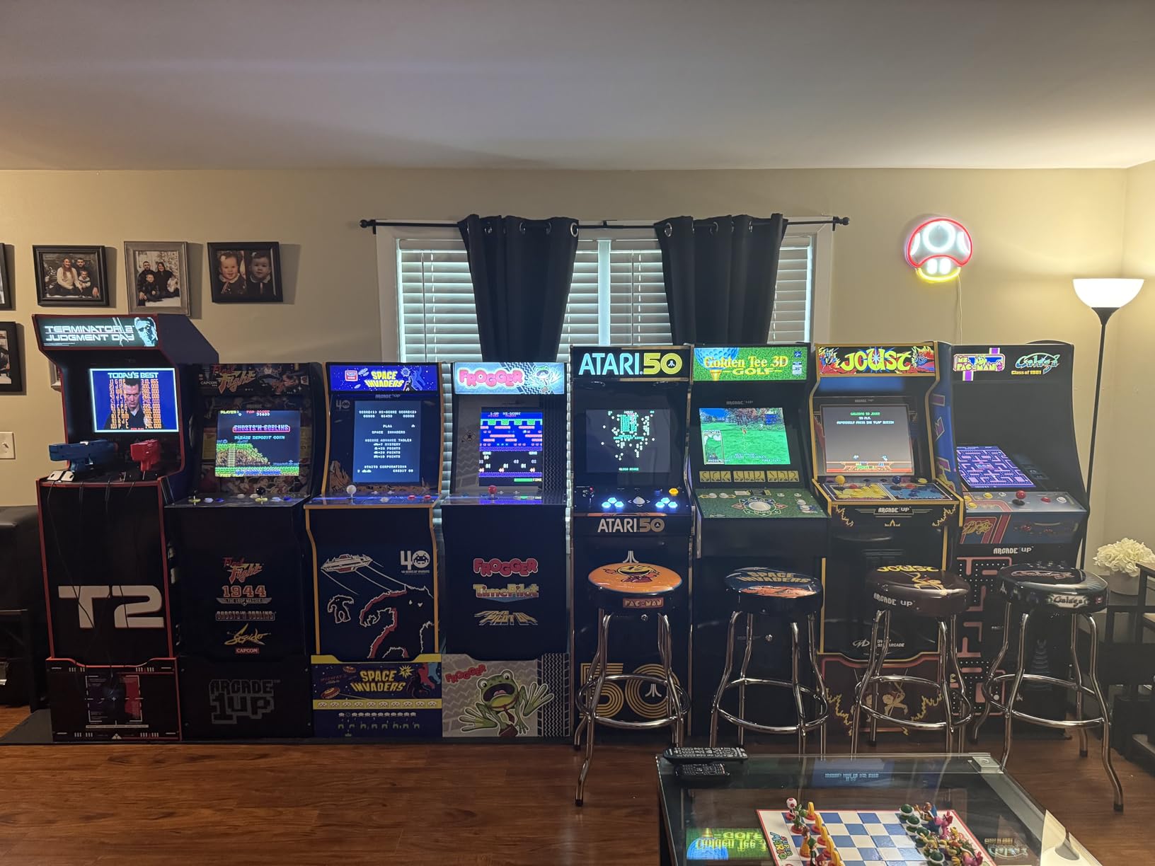 ARCADE1UP Class of 81' Deluxe Arcade Machine for Home - 5 Feet Tall - 12 Classic Games - Customer Photo 2