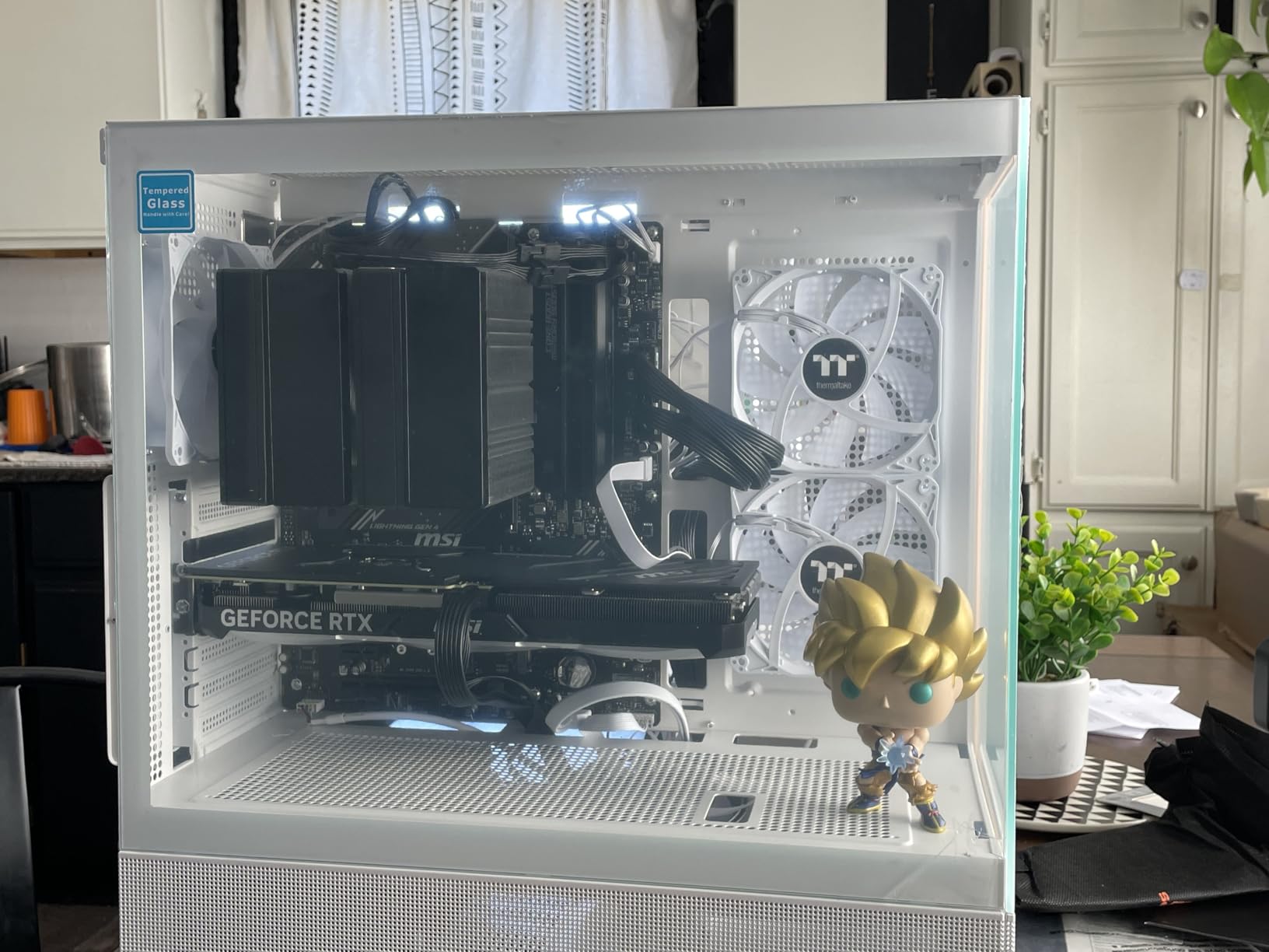 INLAND MSI PRO B650-P WiFi Motherboard with AMD Ryzen 5 7600X 6-Core Desktop Processor (AMD AM5, ATX, DDR5, PCIe 4.0) - Customer Photo 2