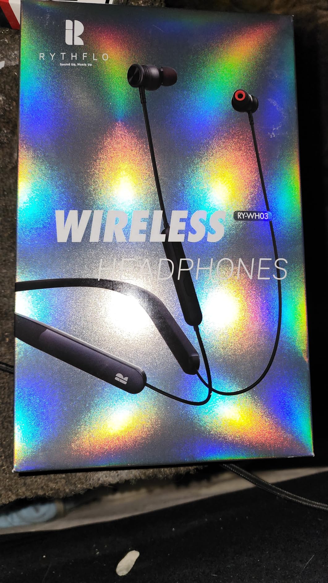 Bluetooth Headphones, 150H Playtime Wireless Bluetooth Earbuds w/Mic in-Ear Magnetic Neckband Earphone, IPX7 Sweatproof Deep Bass Headset for Home, Traveling, Outdoor, Business Trips - Customer Photo 1