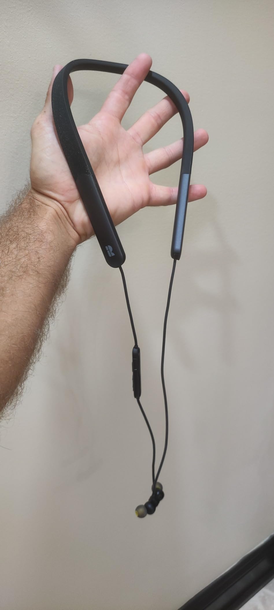 Bluetooth Headphones, 150H Playtime Wireless Bluetooth Earbuds w/Mic in-Ear Magnetic Neckband Earphone, IPX7 Sweatproof Deep Bass Headset for Home, Traveling, Outdoor, Business Trips - Customer Photo 2