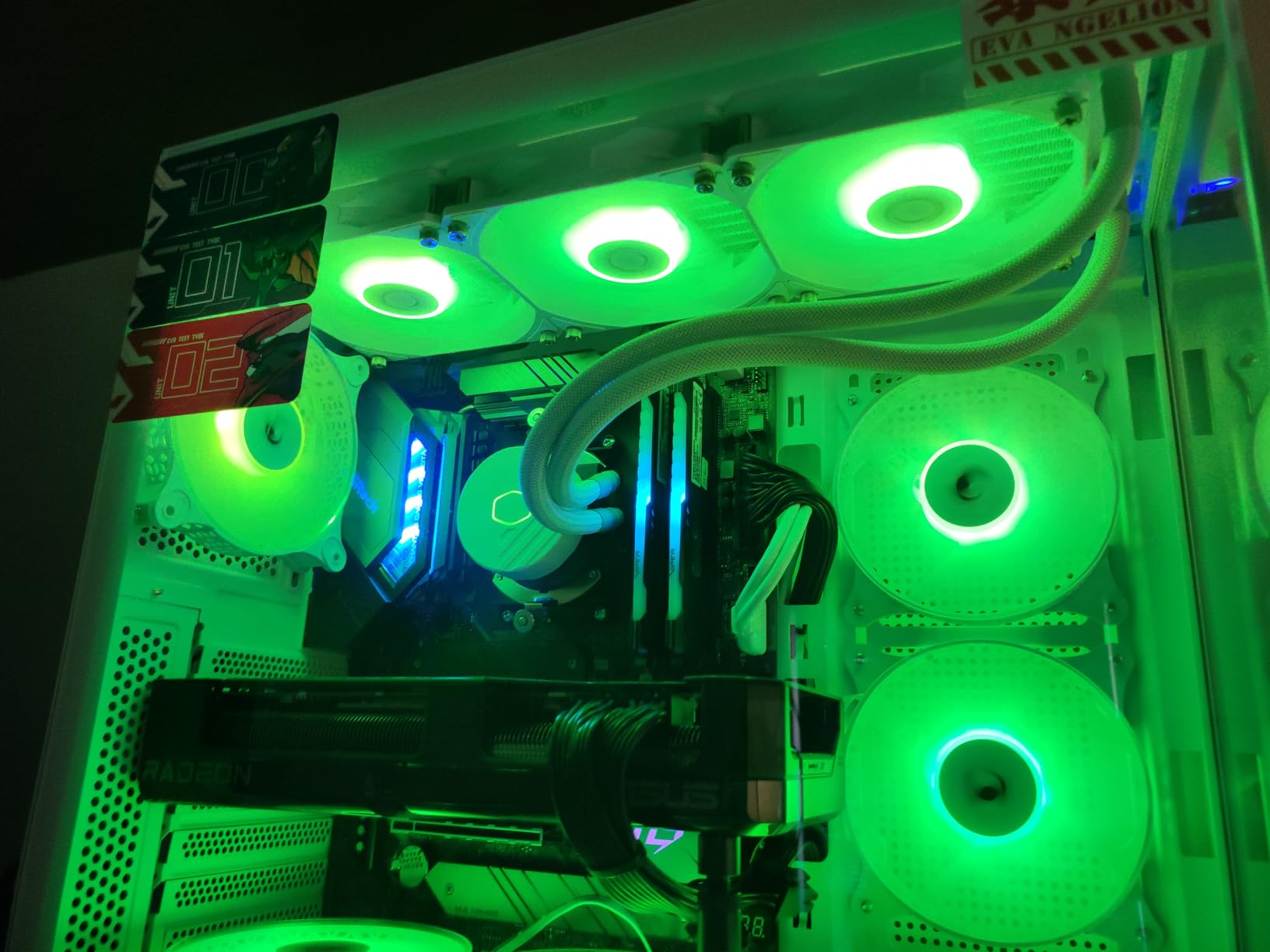 Cooler Master MasterLiquid 360L Core 360mm Close-Loop AIO Liquid Cooler, ARGB Sync, Gen S Coldplate Pump, 120mm PWM, CryoFuze 14W/mK, AMD Ryzen AM5/AM4, Intel LGA1700/1200 (MLW-D36M-A18PZ-R1) , Black Customer Review Cooler Master MasterLiquid 360L Core 360mm Close-Loop AIO Liquid Cooler, ARGB Sync, Gen S Coldplate Pump, 120mm PWM, CryoFuze 14W/mK, AMD Ryzen AM5/AM4, Intel LGA1700/1200 (MLW-D36M-A18PZ-R1) , Black - Customer Photo 4
