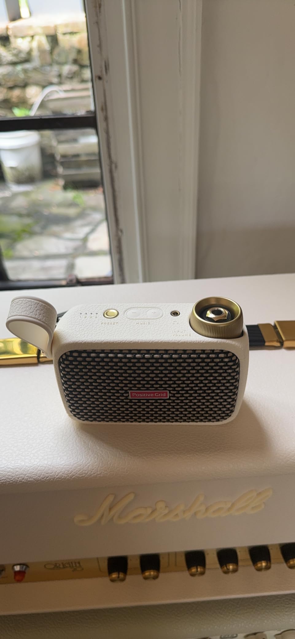 Positive Grid Spark GO 5W Ultra-Portable Smart Guitar Amp, Headphone Amp & Bluetooth Speaker with Smart App for Electric Guitar, Acoustic or Bass - Customer Photo 3