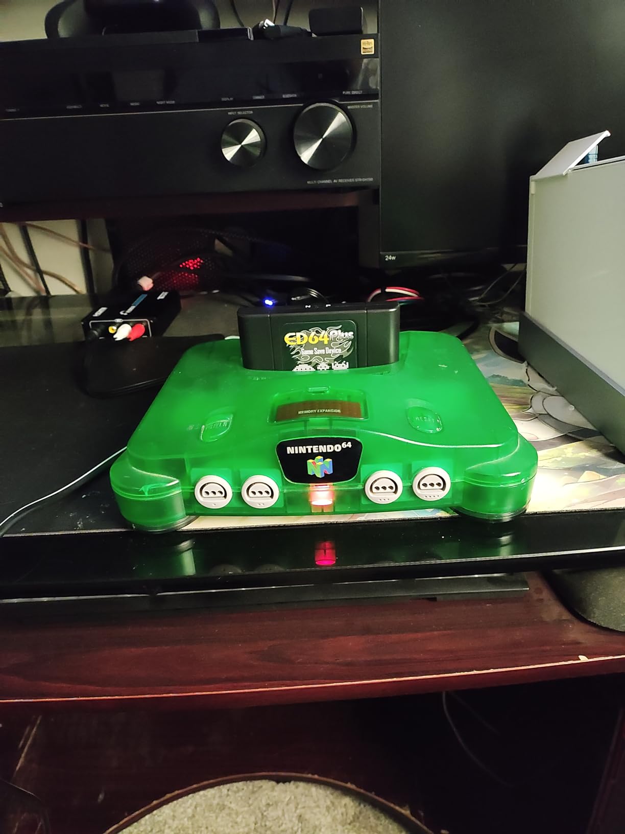 Retrotech ED64 Plus 340 In 1 Multi Game Cartridge For Nintendo N64 Video Game Console - Customer Photo 1