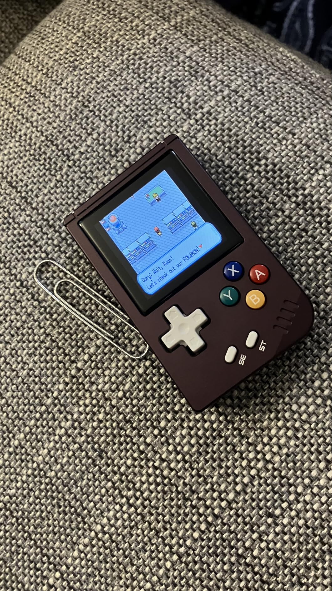Retro Handheld Game Console,Portable Game Mini Aluminum Alloy with 1.54 Inch IPS Screen,Supports Clock Hi-fi Speaker - Customer Photo 3