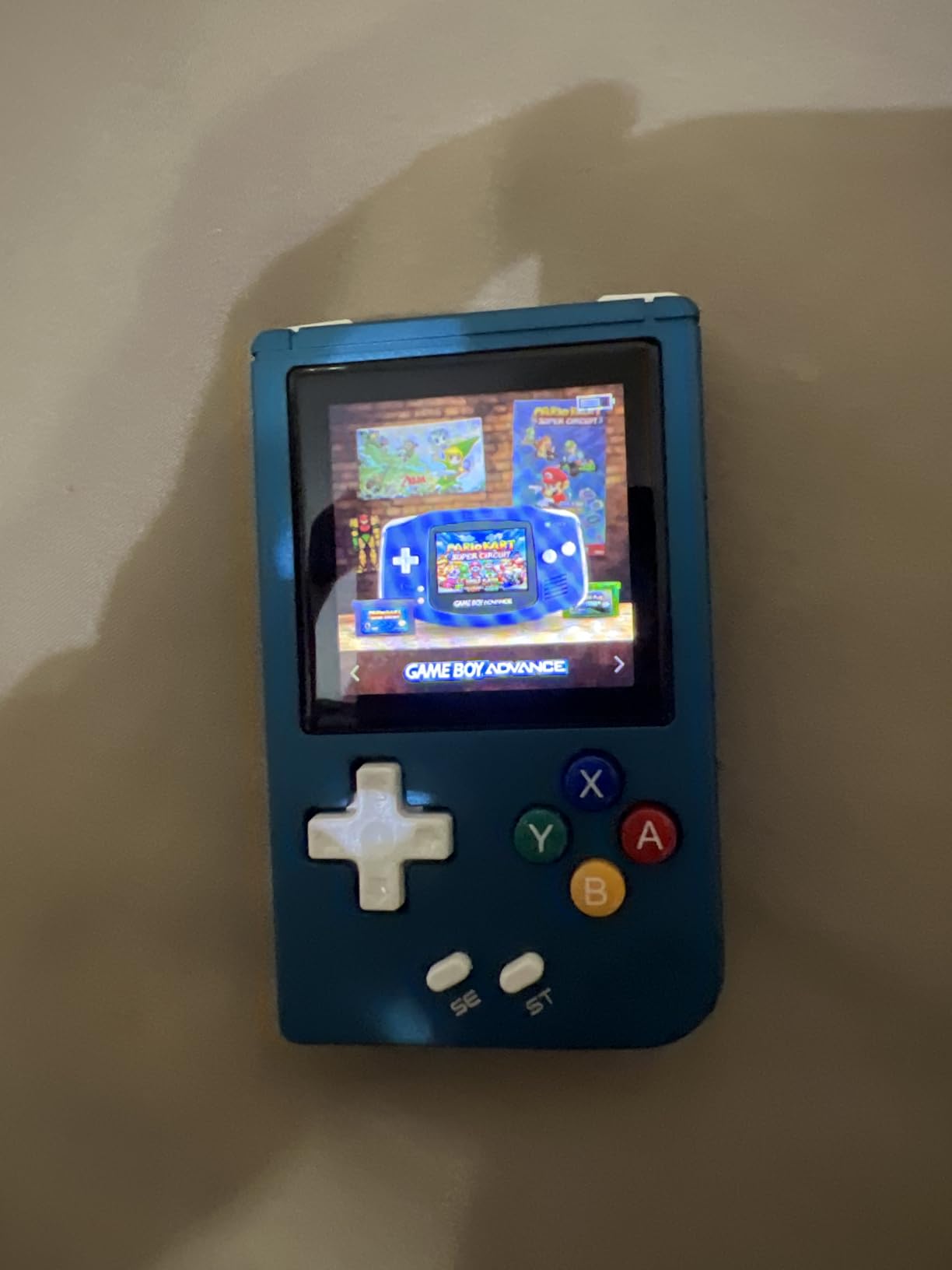 RG Nano Pocket Mini Video Handheld Game Console Keychain 1.54