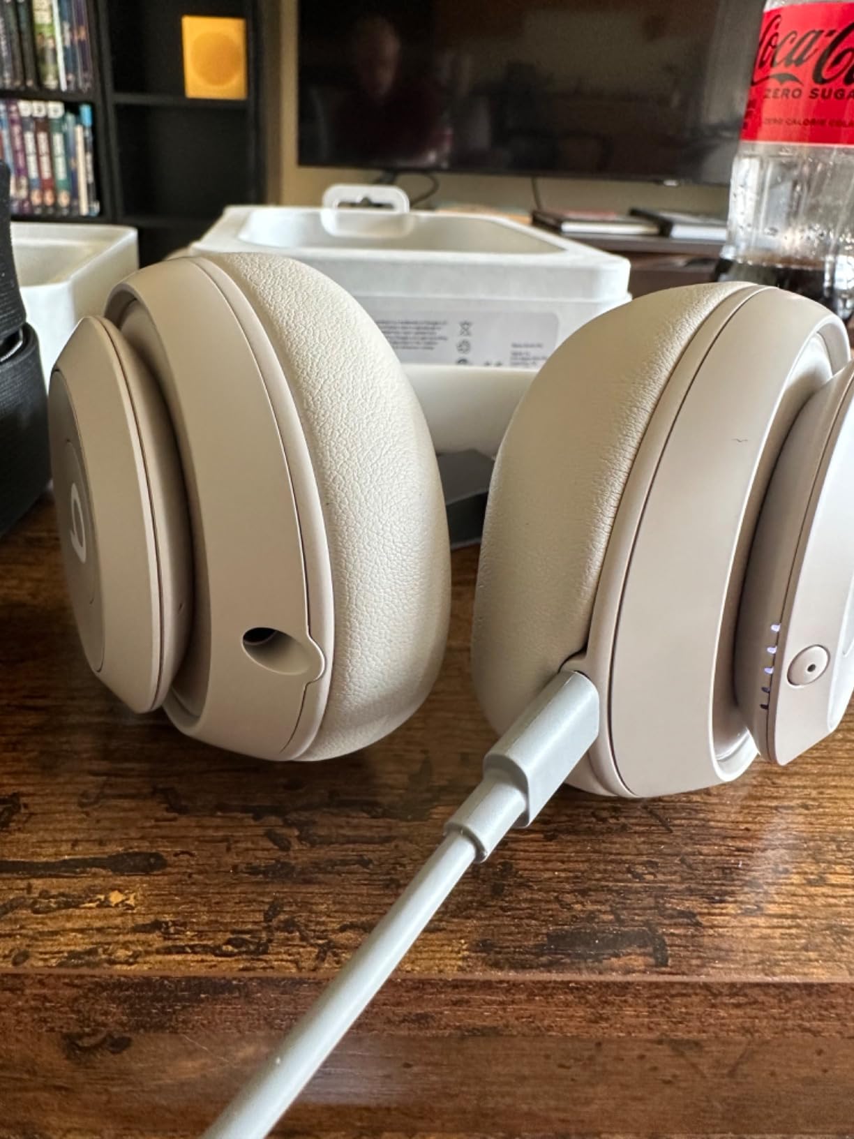 Beats Studio Pro - Wireless Bluetooth Noise Cancelling Headphones - Personalized Spatial Audio, USB-C Lossless Audio, Apple & Android Compatibility, Up to 40 Hours Battery Life - Sandstone - Customer Photo 1