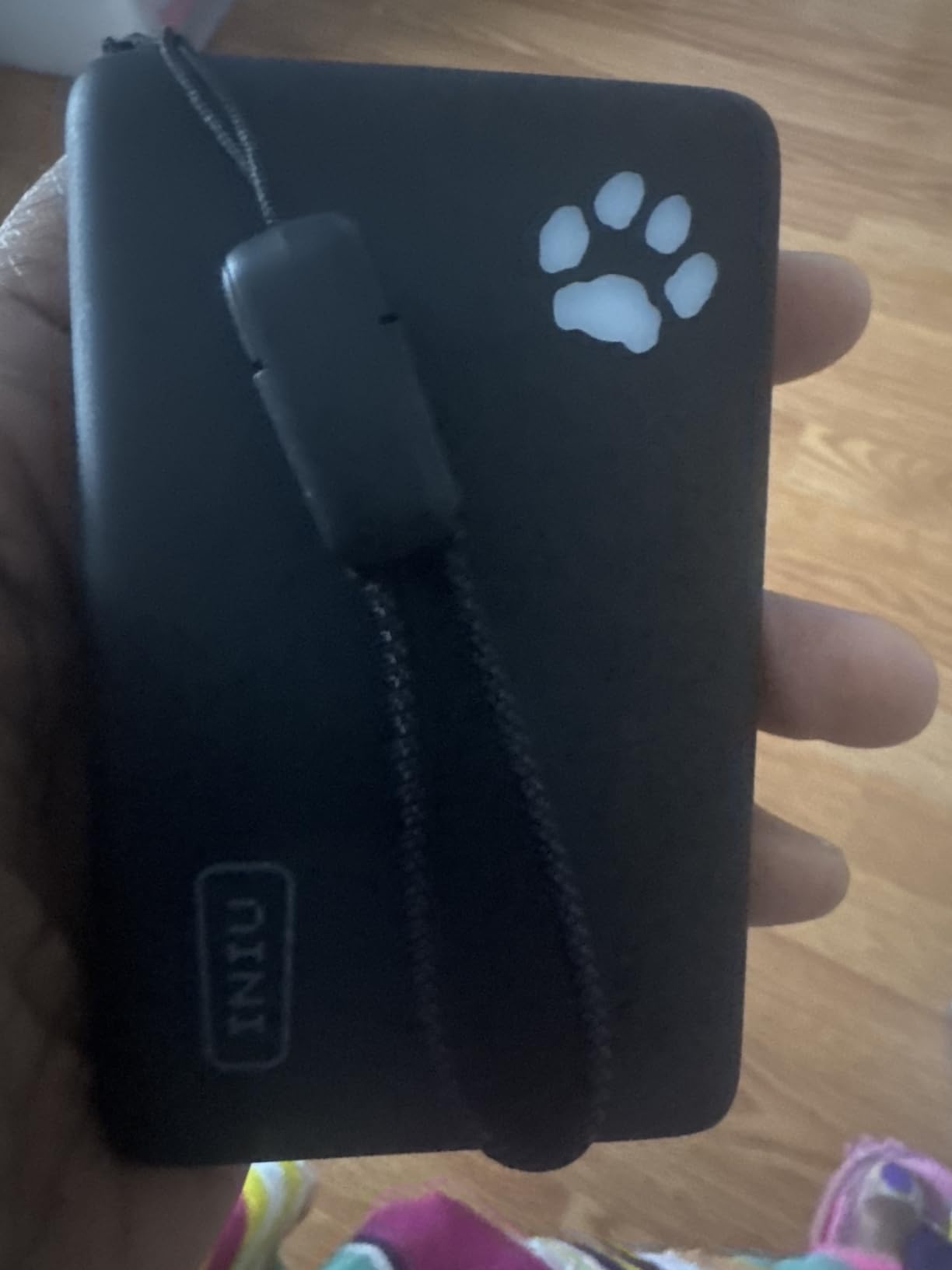 INIU Portable Charger, Ultra Slim 45W Fast Charging with Attached USB C Cable, Flight-Safe 10000mAh PD Power Bank Battery Pack, Travel Essential Phone Powerbank for iPhone 17 16 Samsung S25 Google etc customer photo 1