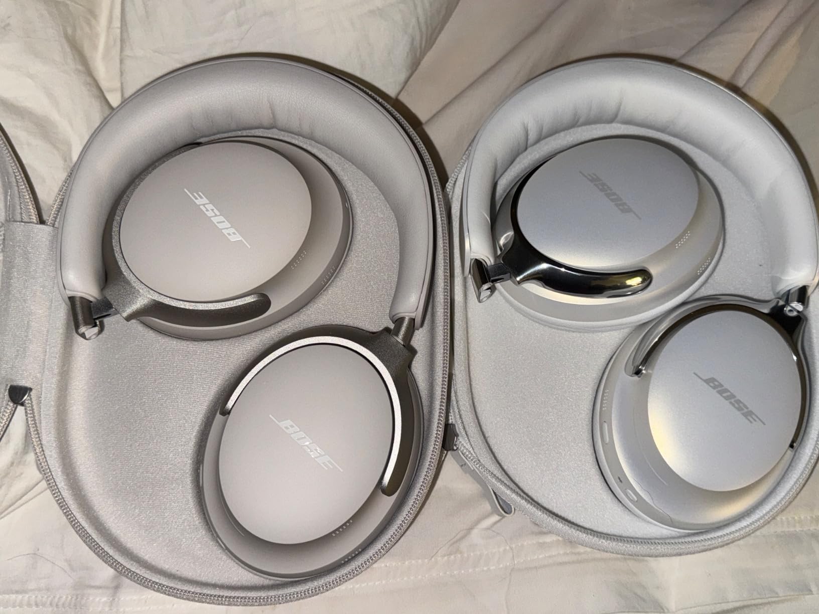 Bose QuietComfort Ultra Bluetooth Headphones, Wireless Headphones with Spatial Audio, Over Ear Noise Cancelling with Mic, Up to 24 Hours of Playtime, Black Customer Review Bose QuietComfort Ultra Bluetooth Headphones, Wireless Headphones with Spatial Audio, Over Ear Noise Cancelling with Mic, Up to 24 Hours of Playtime, Black - Customer Photo 3