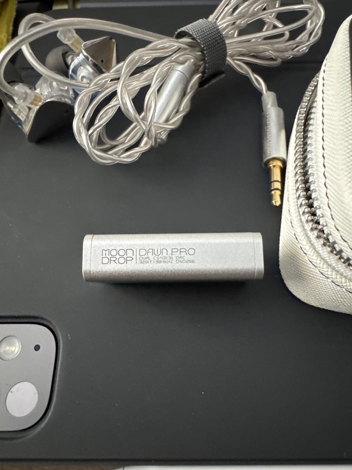 MOONDROP Dawn Pro Portable USB DAC/AMP Dual CS43131 DAC 32Bit/384kHz DSD256 Decoder Headphone Amplifier - Customer Photo 1