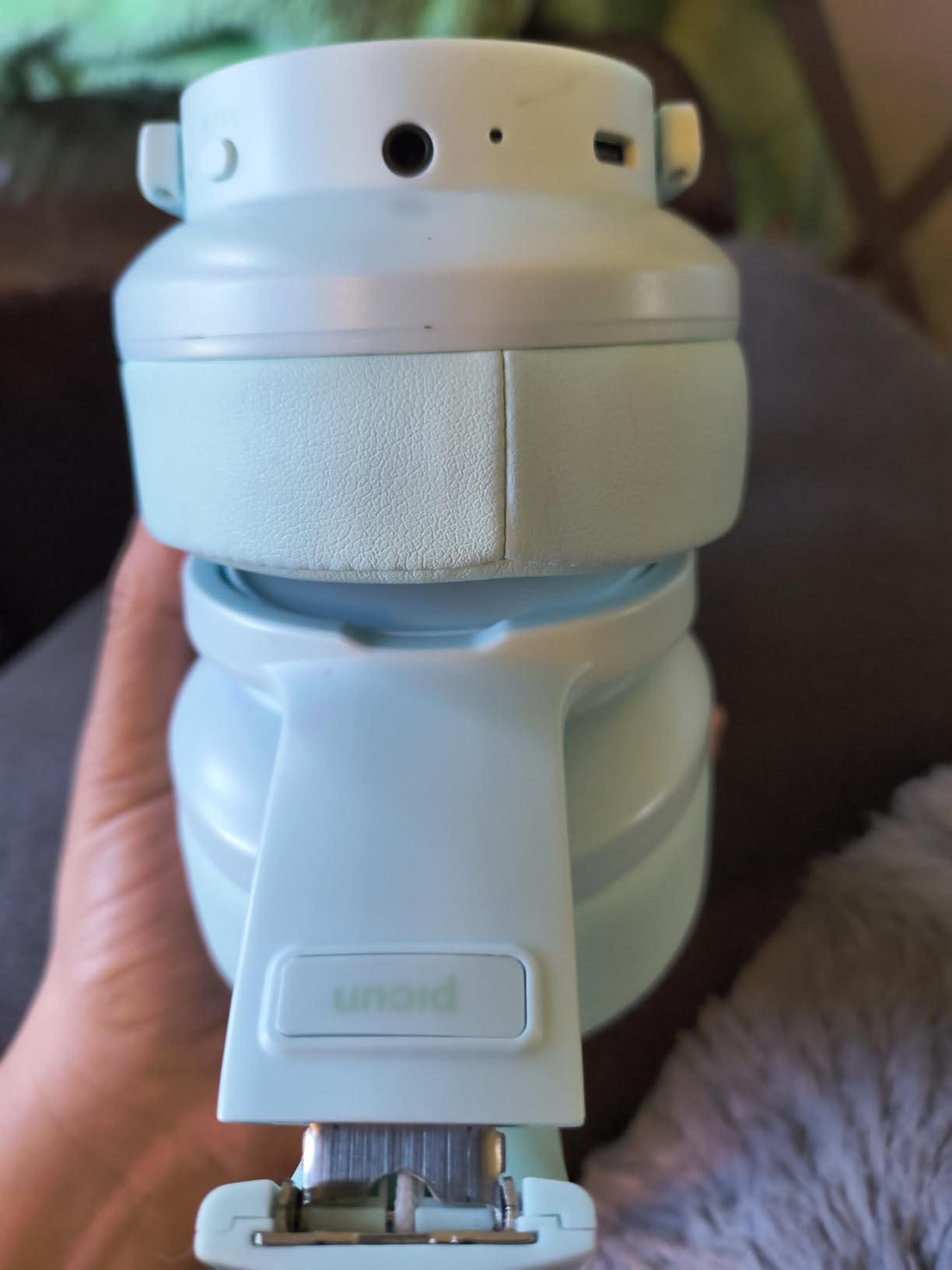 Picun B8 Bluetooth Headphones, 120H Playtime Headphone Wireless Bluetooth with 3 EQ Modes, Low Latency, Hands-Free Calls, Over Ear Headphones for Travel Home Office Cellphone PC Black Customer Review Picun B8 Bluetooth Headphones, 120H Playtime Headphone Wireless Bluetooth with 3 EQ Modes, Low Latency, Hands-Free Calls, Over Ear Headphones for Travel Home Office Cellphone PC Black - Customer Photo 1