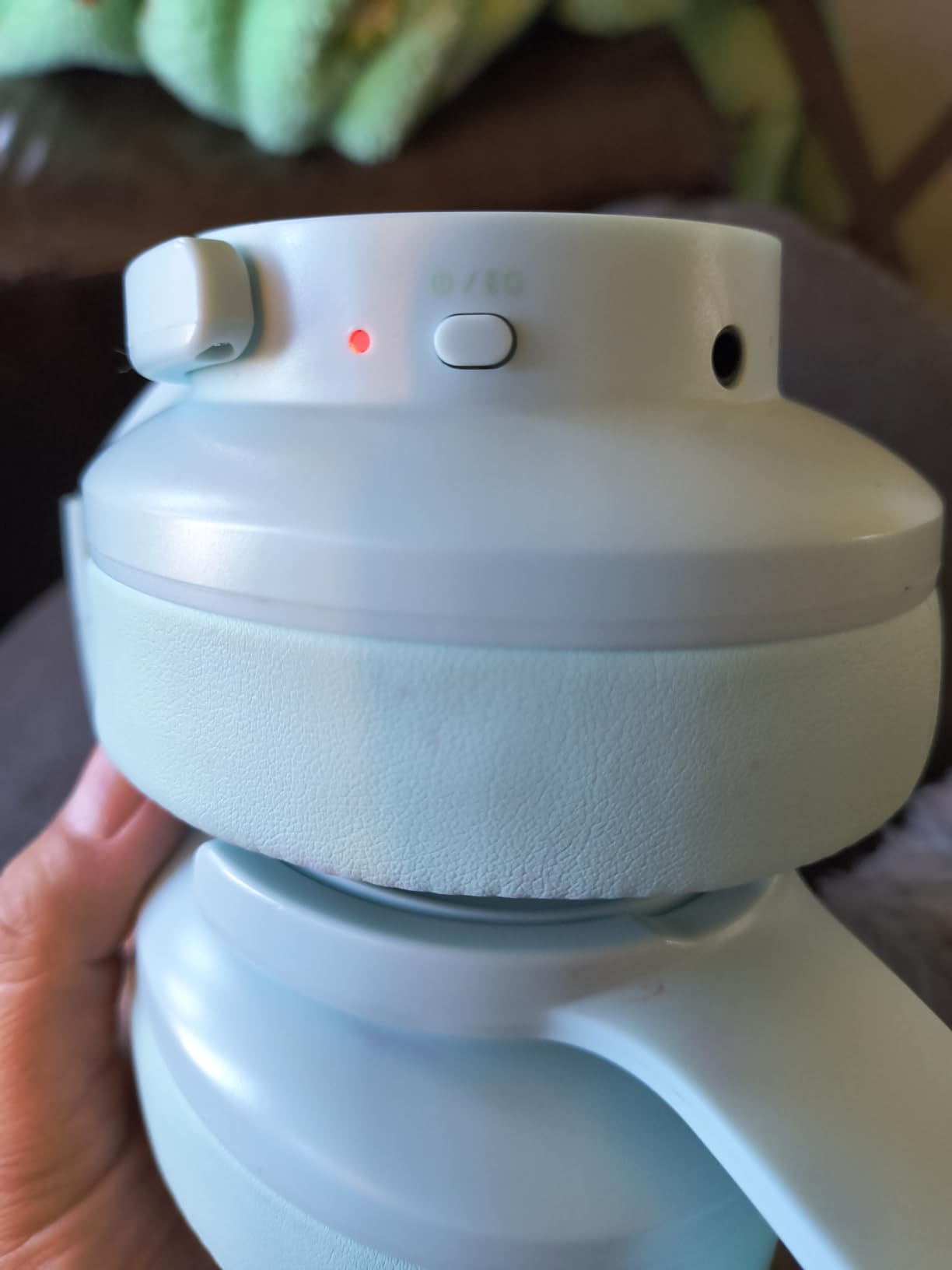 Picun B8 Bluetooth Headphones, 120H Playtime Headphone Wireless Bluetooth with 3 EQ Modes, Low Latency, Hands-Free Calls, Over Ear Headphones for Travel Home Office Cellphone PC Black - Customer Photo 2