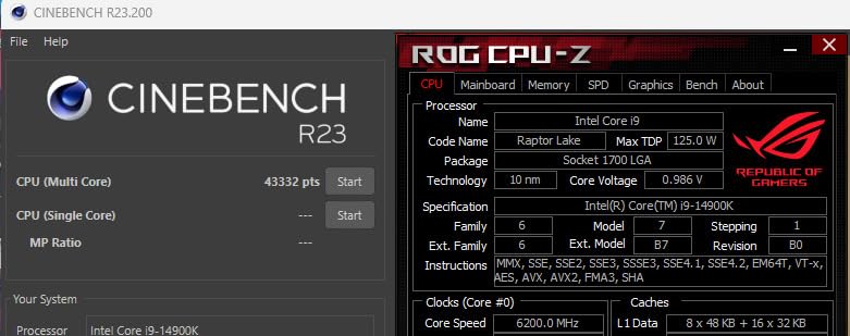 Intel Core i9-14900K Desktop Processor - Customer Photo 2