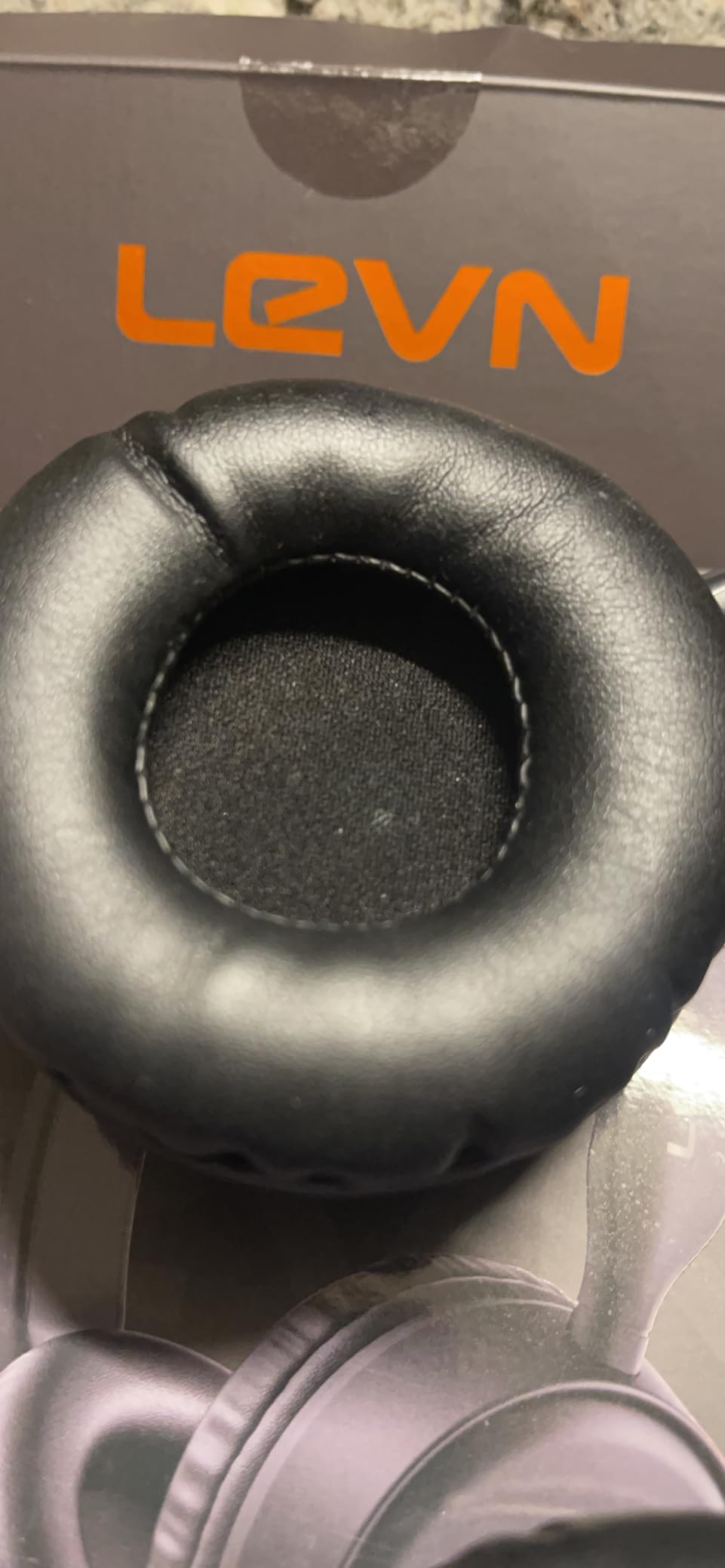 LEVN Bluetooth Headset with Microphone, Wireless Headset with Mic & Mute Button, 60 Hrs Working Time, Noise Cancelling Bluetooth Headphomes 5.3 Multipoint Connect to Cell Phone/Mobile/Laptop/Tablet/PC - Customer Photo 2