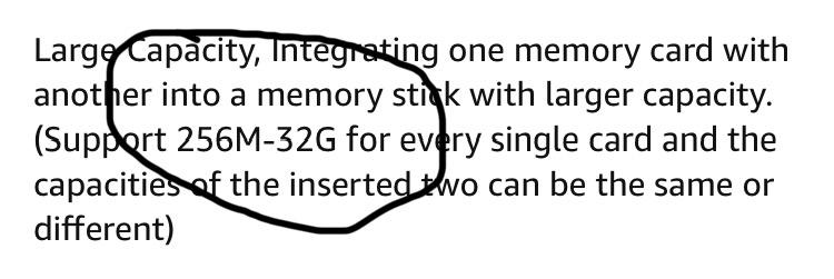 UCEC PSP Memory Stick Adapter, Micro SD/SDHC/SDXC to Memory Stick PRO Duo to MagicGate Card Compatible with Camera, Handycam, Cell Phone & PSP 1000/2000/3000 - Customer Photo 2