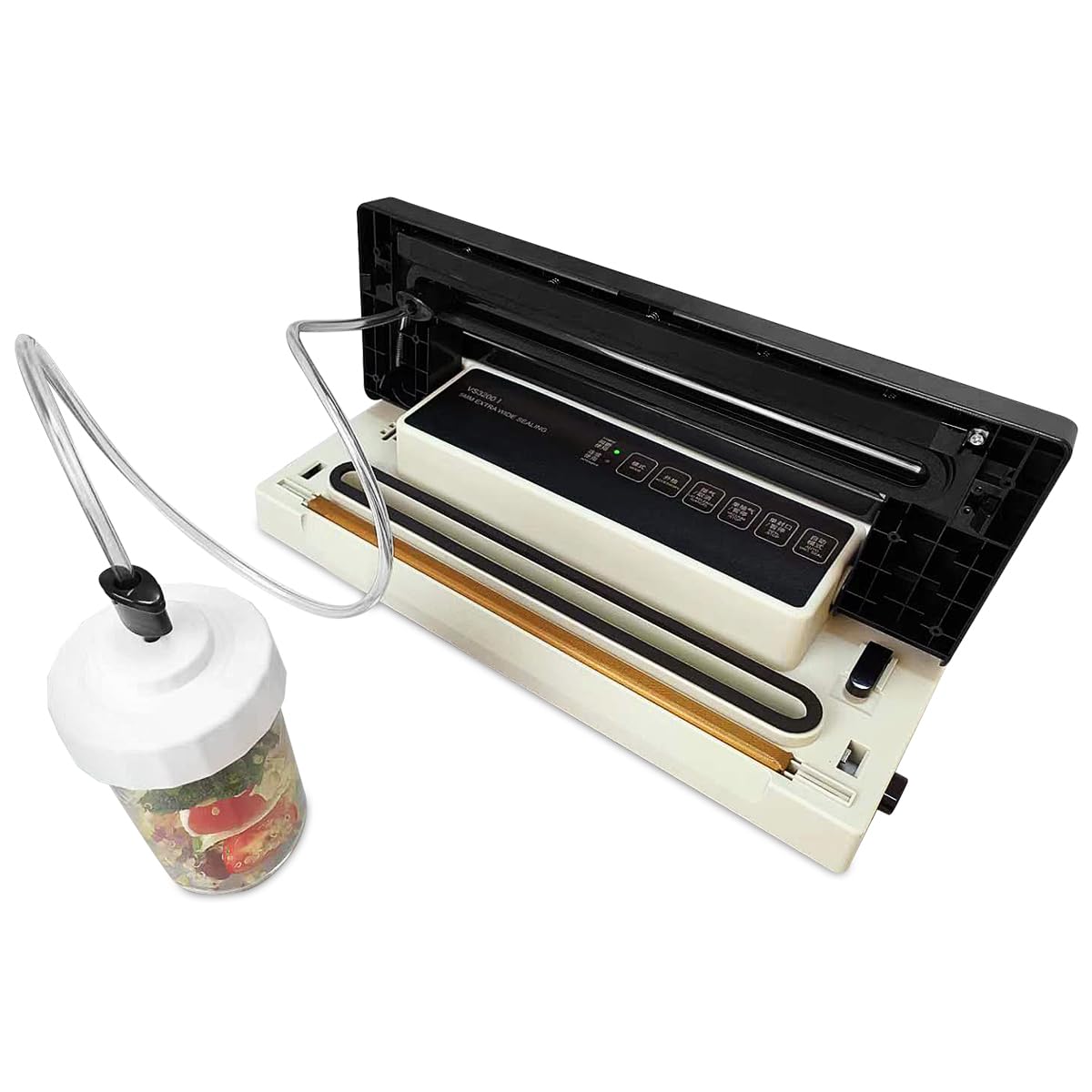 MAGIC SEAL 16'' Commercial Vacuum Sealer Machine, Meat Sealer Vacuum Packing Machine with Double Pump and Auto Cooling System, Sealing and Vacuum Time Control, Compatible with Mylar Bags - Customer Photo 2