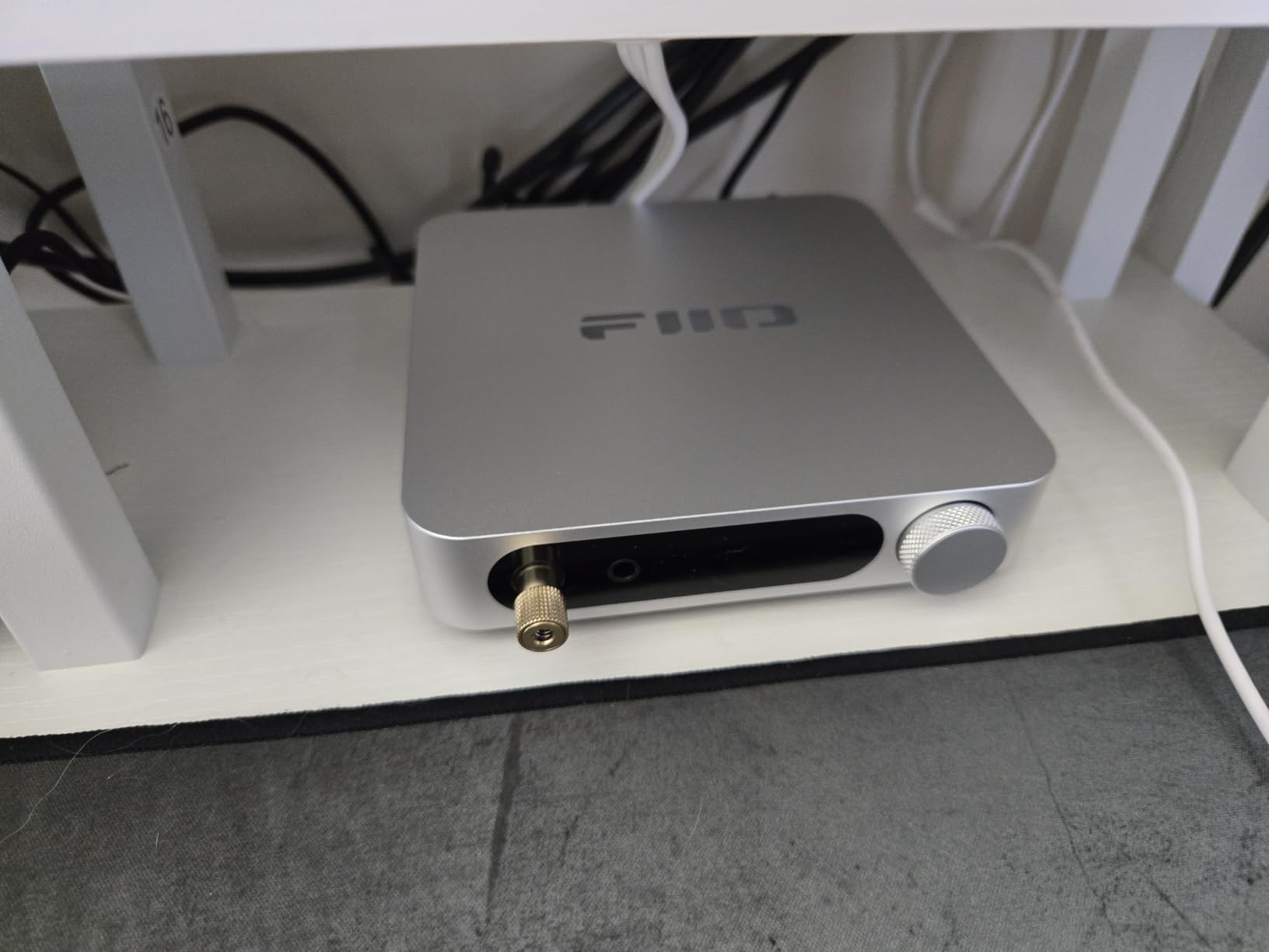 FiiO K11 Desktop 1400W Power Balanced Headphone DAC & Amplifier 384kHz/24Bit DSD256 for Home Audio/PC 6.35mm/4.4mm/RCA/Coaxial/Optical (Silver) - Customer Photo 1