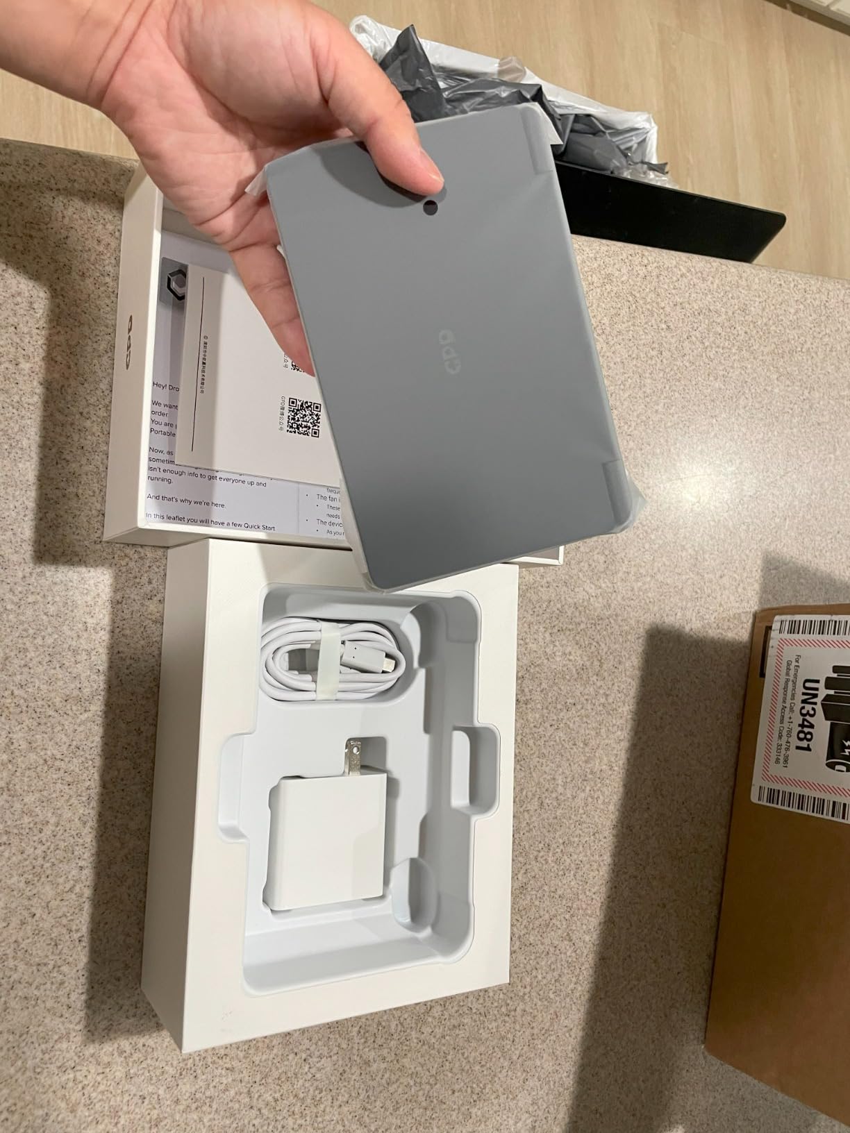 GPD Win Mini Handheld Gaming PC. Unleash Power on-The-go with AMD Ryzen 7 7840U CPU, Radeon 780M Graphics, 64GB RAM, 2TB Storage, Oculink Support, Portable Clamshell Design, QWERTY Keyboard - Customer Photo 1