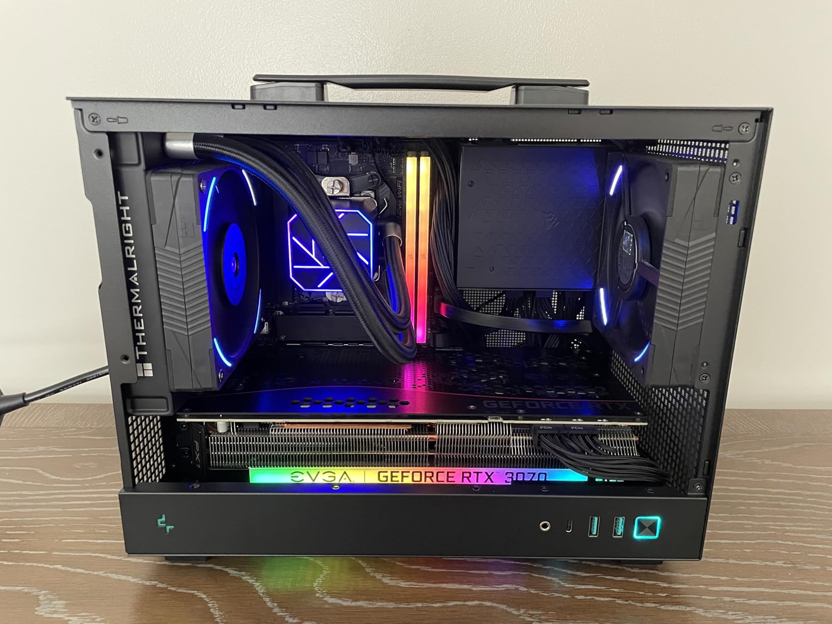 Thermalright Aqua Elite 120 V3 AIO CPU Cooler, 120mm Liquid Cooling, ARGB PWM Fans, Intel LGA1150-1200/AMD AM4-AM5 Customer Review Thermalright Aqua Elite 120 V3 AIO CPU Cooler, 120mm Liquid Cooling, ARGB PWM Fans, Intel LGA1150-1200/AMD AM4-AM5 - Customer Photo 1