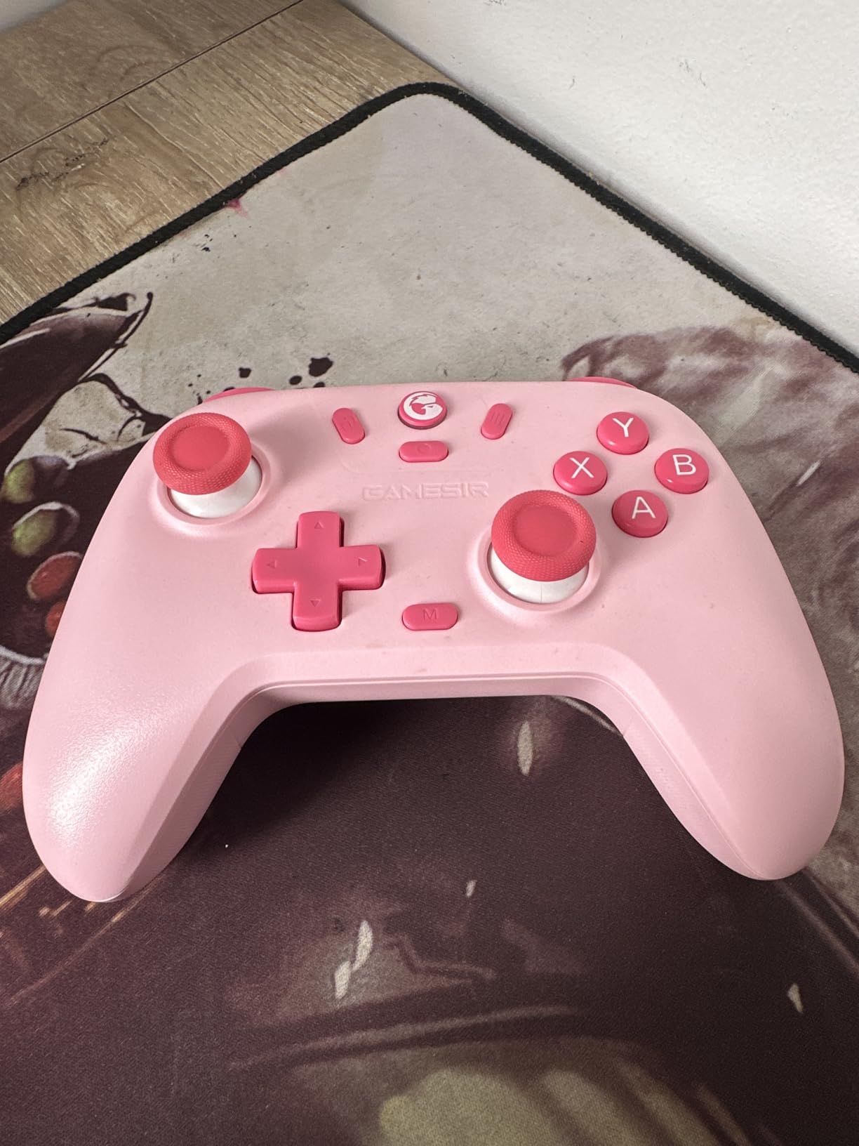 GameSir Nova Lite 2.4g Wireless Controller for Windows PC, iPhone, Android, Switch & Steam Deck, Bluetooth Controller Gamepad with Hall Effect Trigger,Turbo,Rumble Vibration(White) customer photo 2