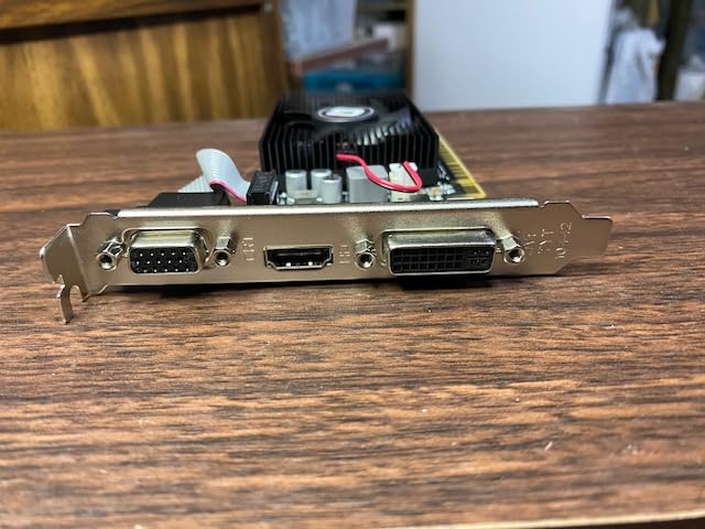 GeForce GT 610 2G DDR3 Low Profile Graphics Card, PCI Express 1.1 x16, HDMI/VGA, Entry Level GPU for PC, SFF and HTPC, Compatible with Win11 Customer Review GeForce GT 610 2G DDR3 Low Profile Graphics Card, PCI Express 1.1 x16, HDMI/VGA, Entry Level GPU for PC, SFF and HTPC, Compatible with Win11 - Customer Photo 4