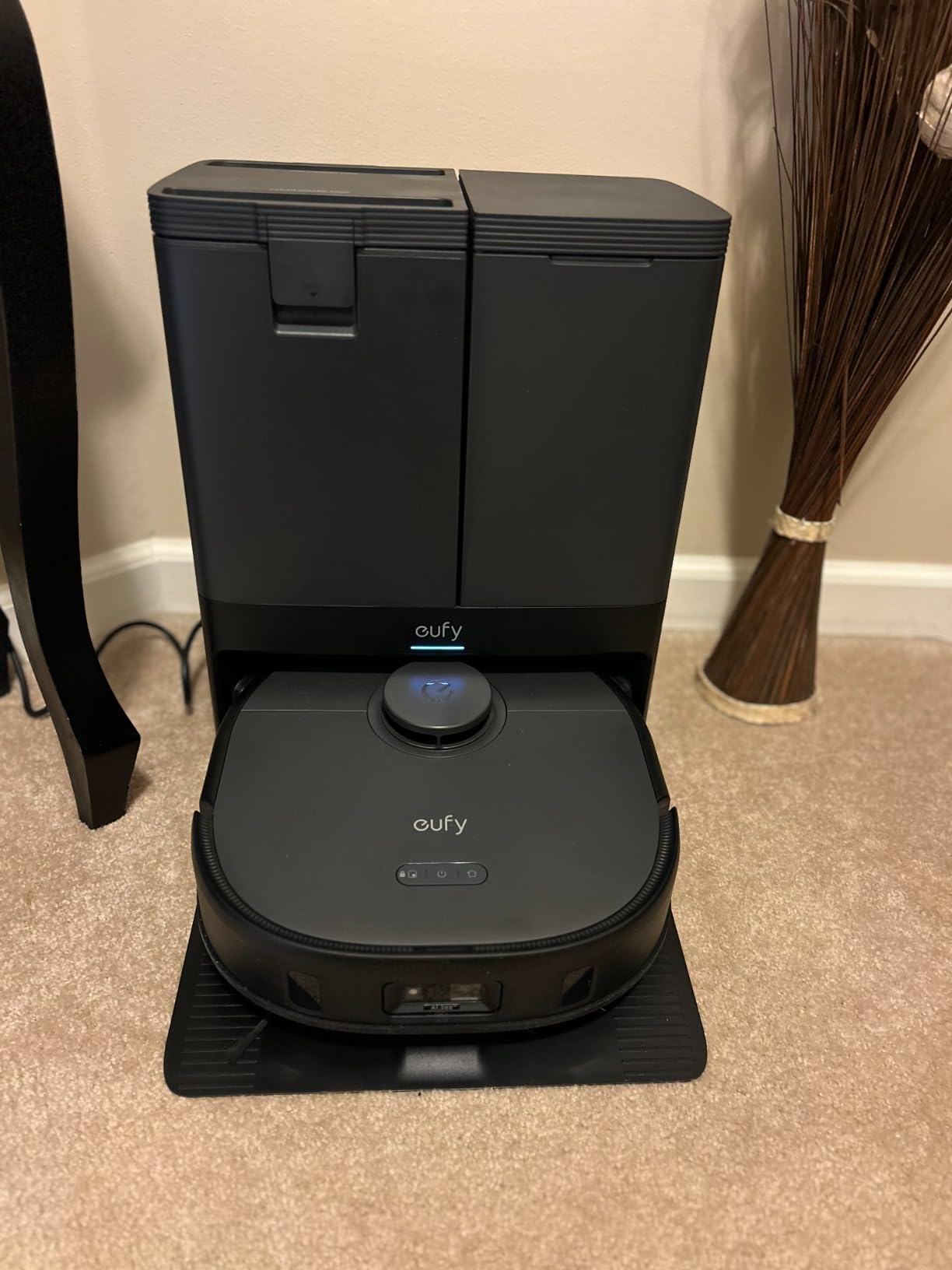 eufy X10 Pro Omni Robot Vacuum and Mop Combo, Incredible Suction, Dual Mops with 12 mm Auto-Lift and Carpet Detection, AI Obstacle Avoidance, Auto Mop Washing&Drying, Self-Emptying, Self-Refilling Customer Review eufy X10 Pro Omni Robot Vacuum and Mop Combo, Incredible Suction, Dual Mops with 12 mm Auto-Lift and Carpet Detection, AI Obstacle Avoidance, Auto Mop Washing&Drying, Self-Emptying, Self-Refilling - Customer Photo 2