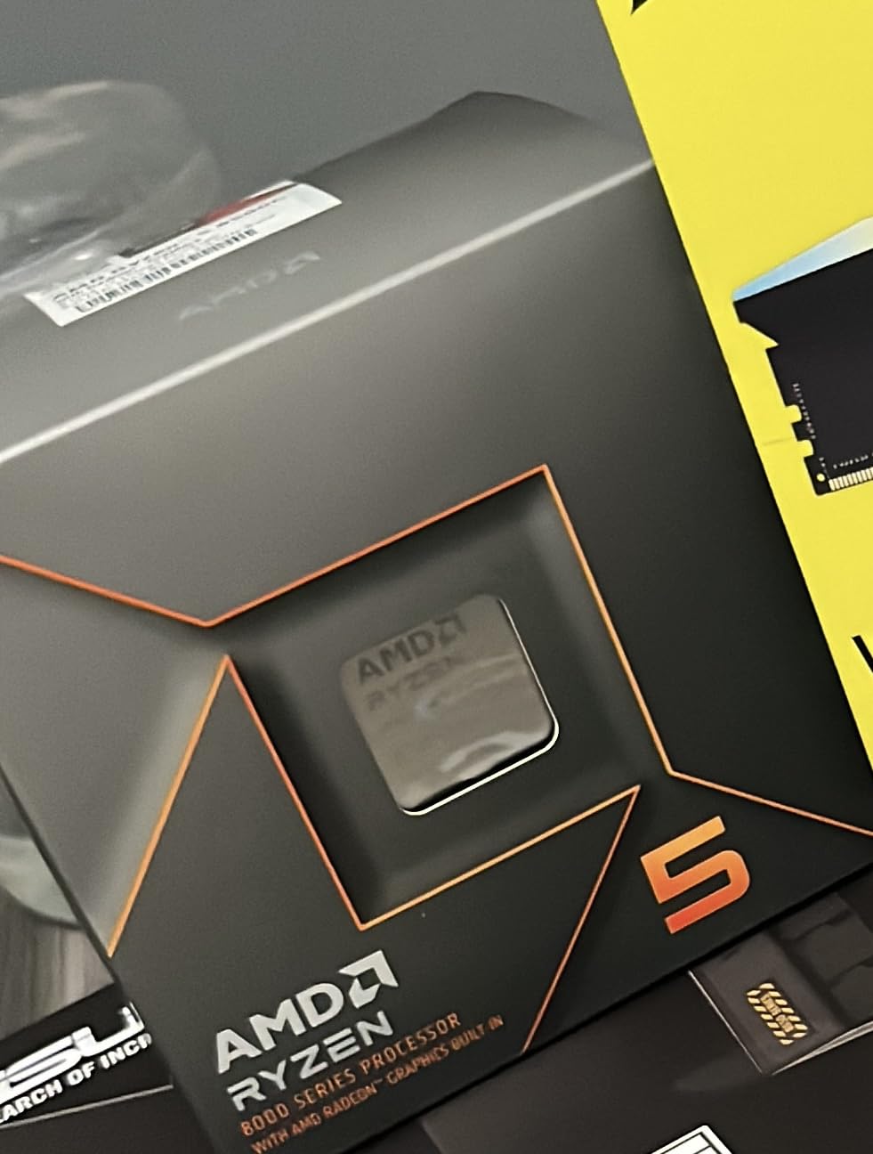 AMD Ryzen 5 8500G 6-Core, 12-Thread Desktop Processor Customer Review AMD Ryzen 5 8500G 6-Core, 12-Thread Desktop Processor - Customer Photo 2