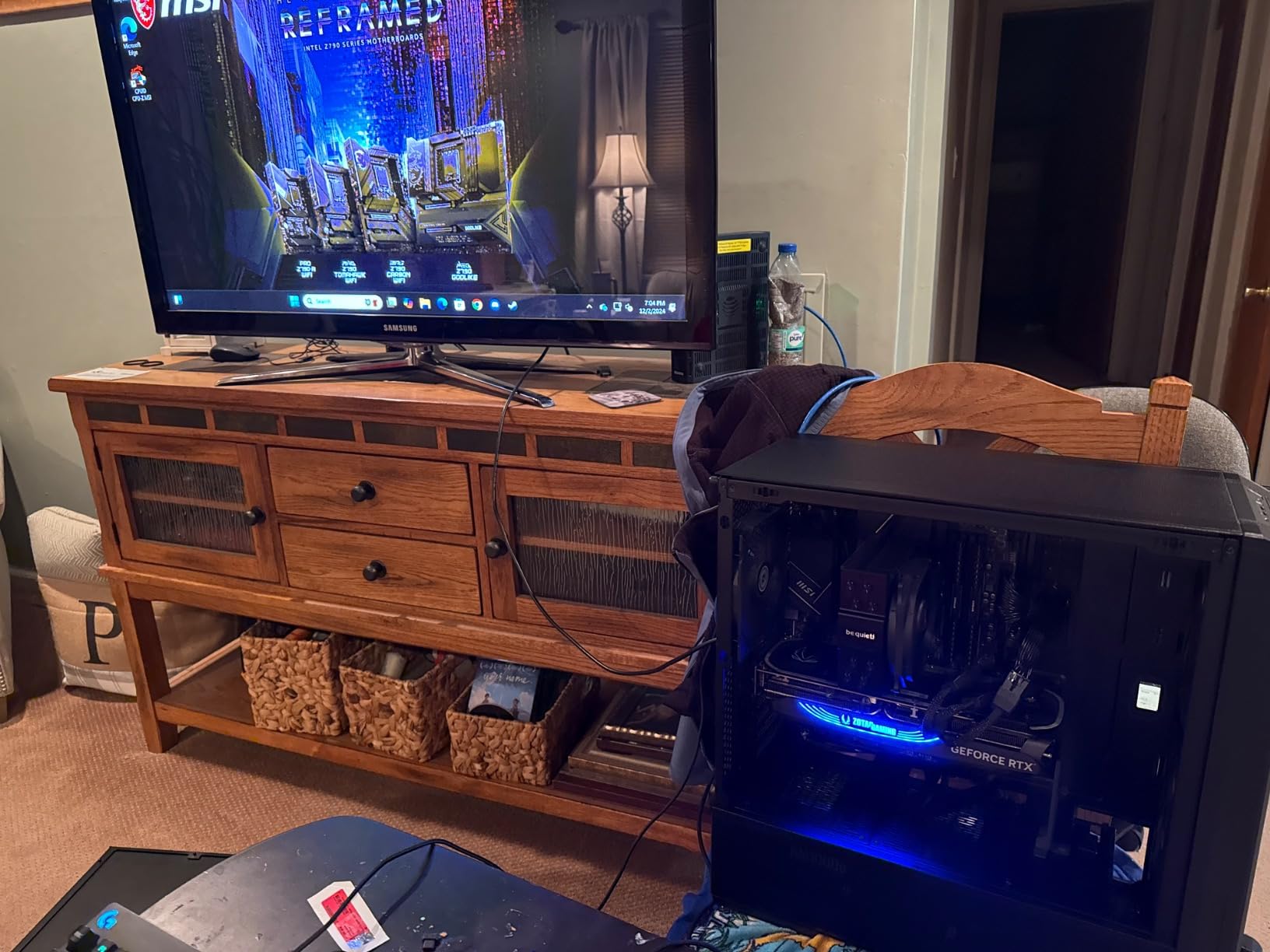 INLAND Micro Center CPU Motherboard Intel Core i7-12700K 12 Cores up to 5.0 GHz Unlocked LGA 1700 Desktop Processor with Integrated Graphics Plus MSI PRO Z790-P WiFi DDR4 Motherboard - Customer Photo 2