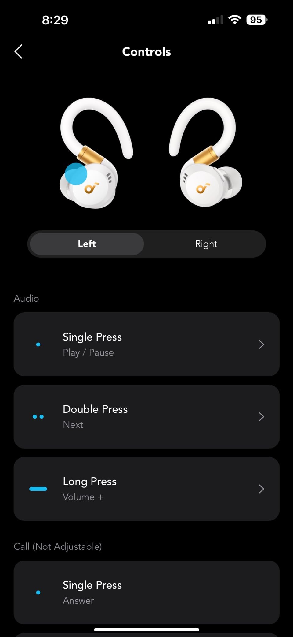 Soundcore Sport X20 by Anker, True-Wireless Workout Earbuds, Rotatable and Extendable Ear Hooks, Noise Cancelling, Deep Bass, IP68 Waterproof, Sweatproof, Dustproof, 48H Play, Sport Earbuds for Gym customer photo 2