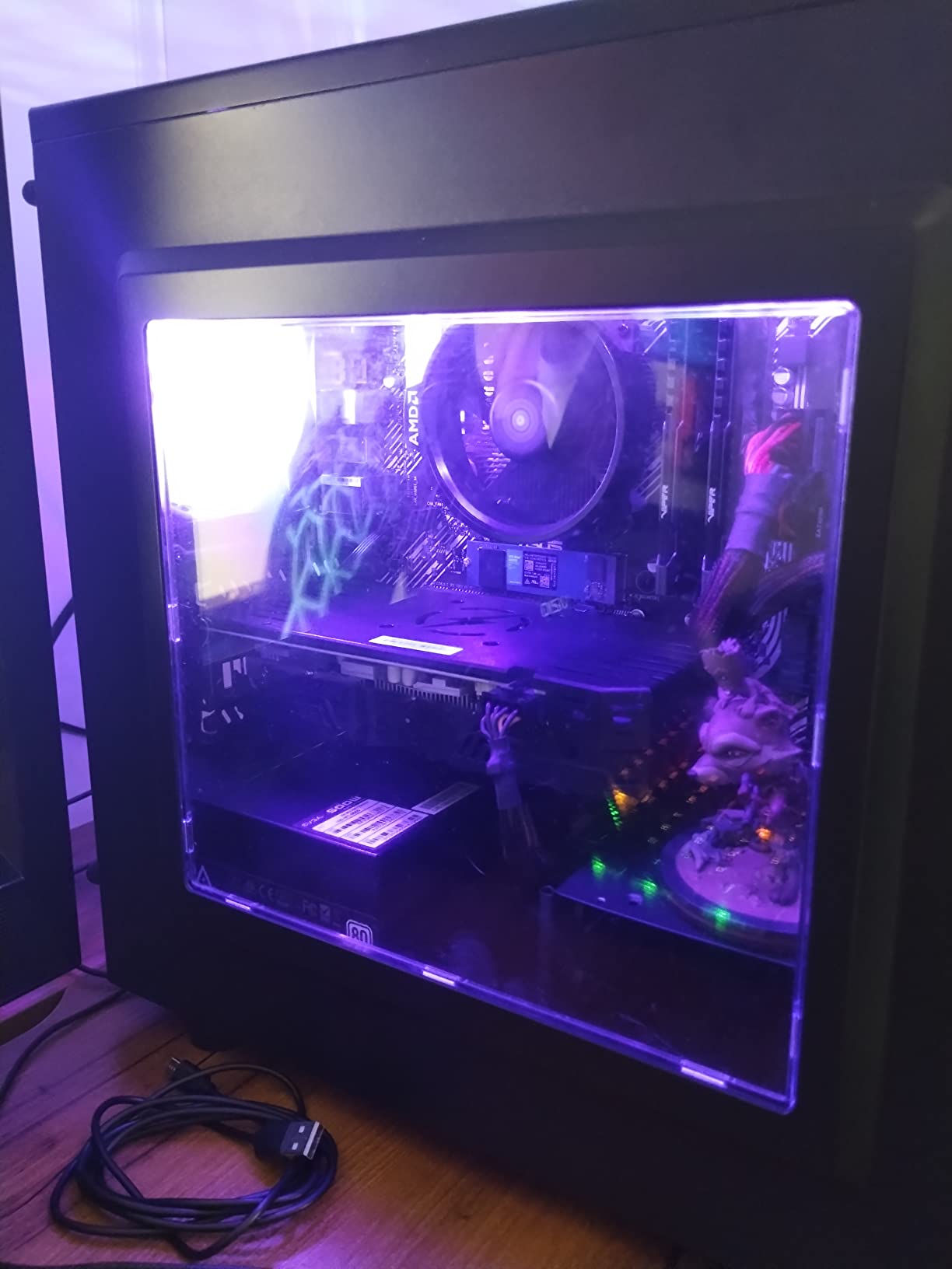 RX 5500 8gb GDDR6 Graphics Card,128 Bit, 3XDP, HDMI, PCI Express 4.0X8, 8pin with Fan Intelligent System,Gaming PC Computer Video Cards with 3X DisplayPort +1X HDMI (5500 Style 2) - Customer Photo 1