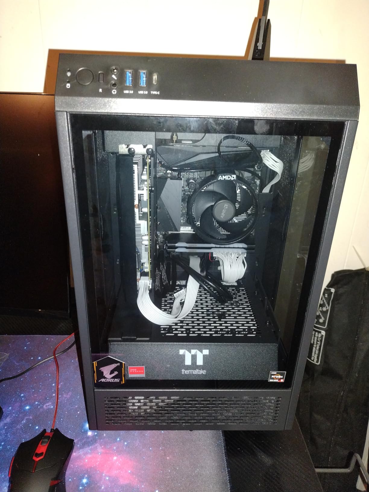 RX 5500 8gb GDDR6 Graphics Card,128 Bit, 3XDP, HDMI, PCI Express 4.0X8, 8pin with Fan Intelligent System,Gaming PC Computer Video Cards with 3X DisplayPort +1X HDMI (5500 Style 2) - Customer Photo 2