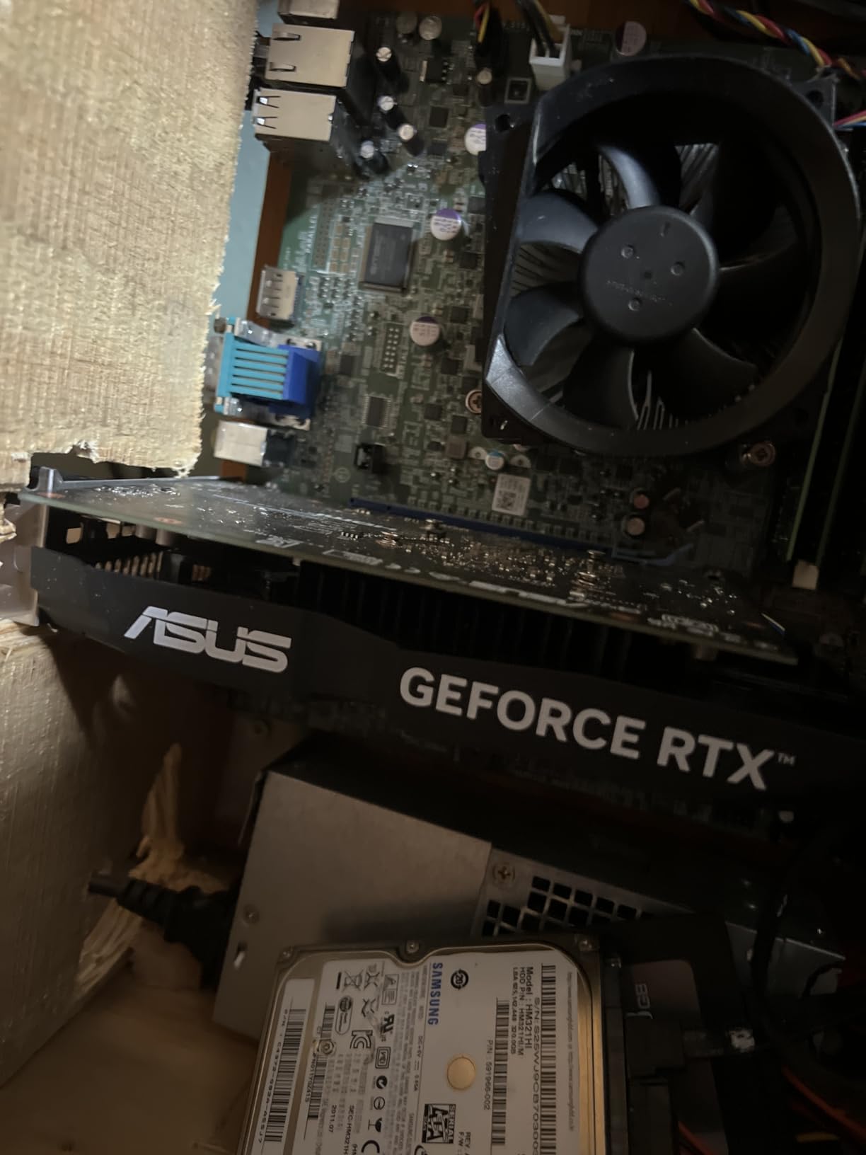 ASUS Dual NVIDIA GeForce RTX 3050 6GB OC Edition Gaming Graphics Card - PCIe 4.0, 6GB GDDR6 Memory, HDMI 2.1, DisplayPort 1.4a, 2-Slot Design, Axial-tech Fan Design, 0dB Technology, Steel Bracket Customer Review ASUS Dual NVIDIA GeForce RTX 3050 6GB OC Edition Gaming Graphics Card - PCIe 4.0, 6GB GDDR6 Memory, HDMI 2.1, DisplayPort 1.4a, 2-Slot Design, Axial-tech Fan Design, 0dB Technology, Steel Bracket - Customer Photo 3