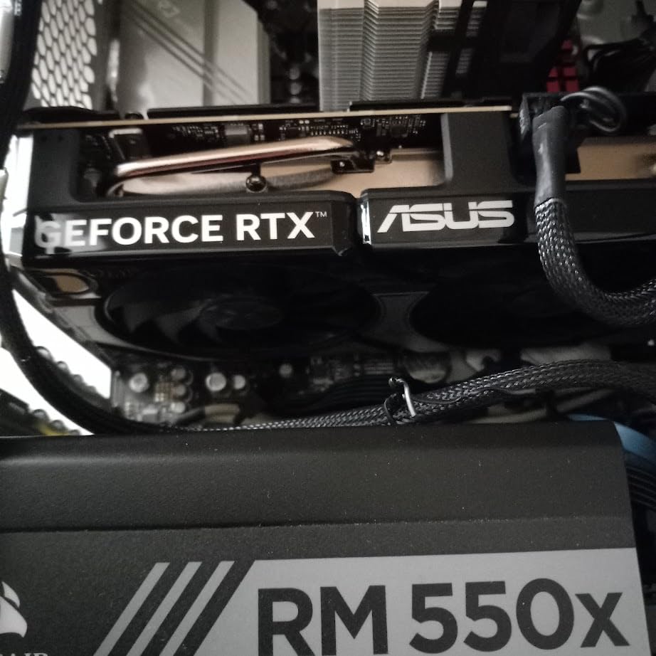 ASUS Dual GeForce RTX™ 4060 Ti EVO OC Edition 8GB GDDR6 (PCIe 4.0, 8GB GDDR6, DLSS 3, HDMI 2.1a, DisplayPort 1.4a, Axial-tech fan design, 0dB technology, Protective Backplate, Auto-Extreme Technology) - Customer Photo 4