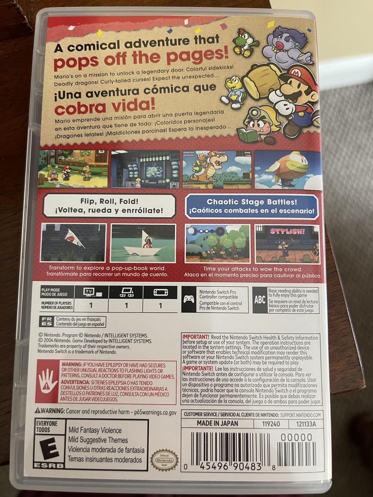 Paper Mario: The Thousand-Year Door Customer Review Paper Mario: The Thousand-Year Door - Customer Photo 1