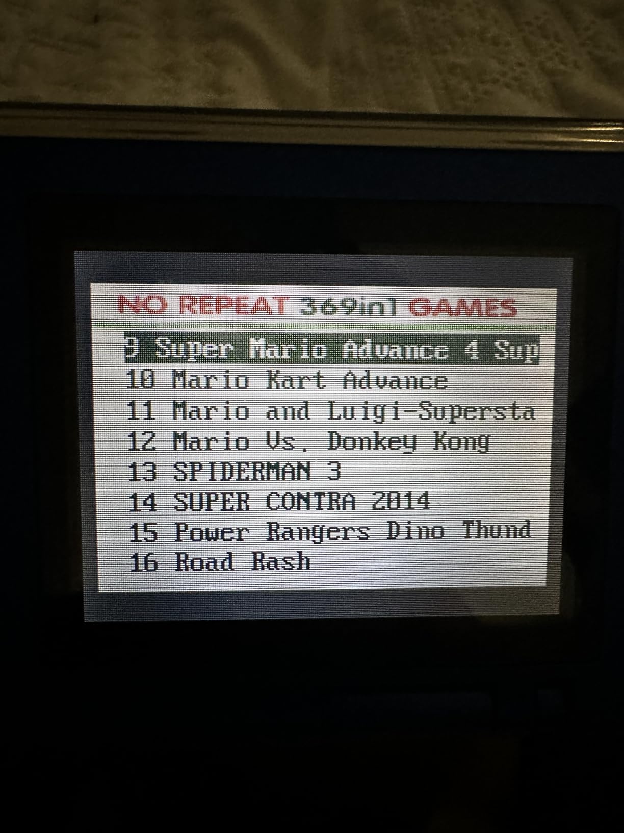 369 in 1 Games Card and 150 NES Classics Game Cartridge for GBA/GBA SP/GBM/NDS/NDSL Game Console 2pcs - Customer Photo 1