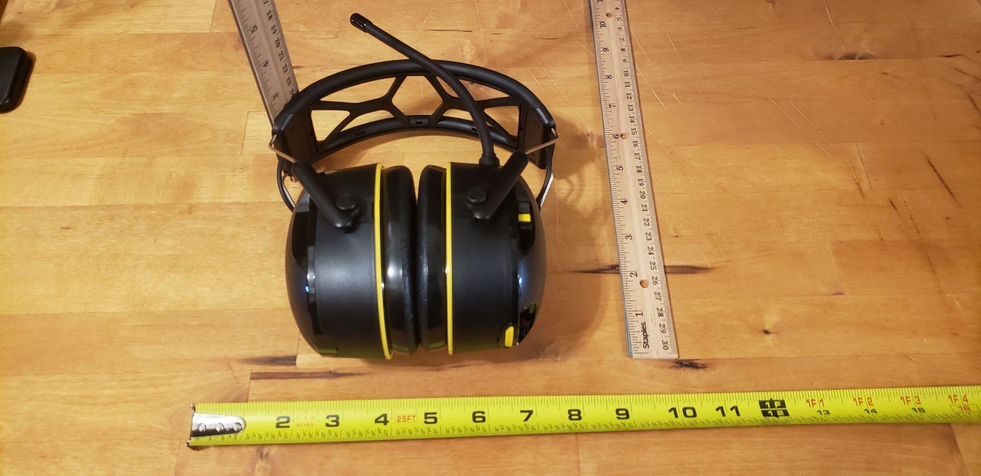 3M WorkTunes Connect + AM/FM Wireless Hearing Protector with Bluetooth Technology, Bluetooth Hearing Protection with a 26 dB Noise Reduction Rating - Customer Photo 1