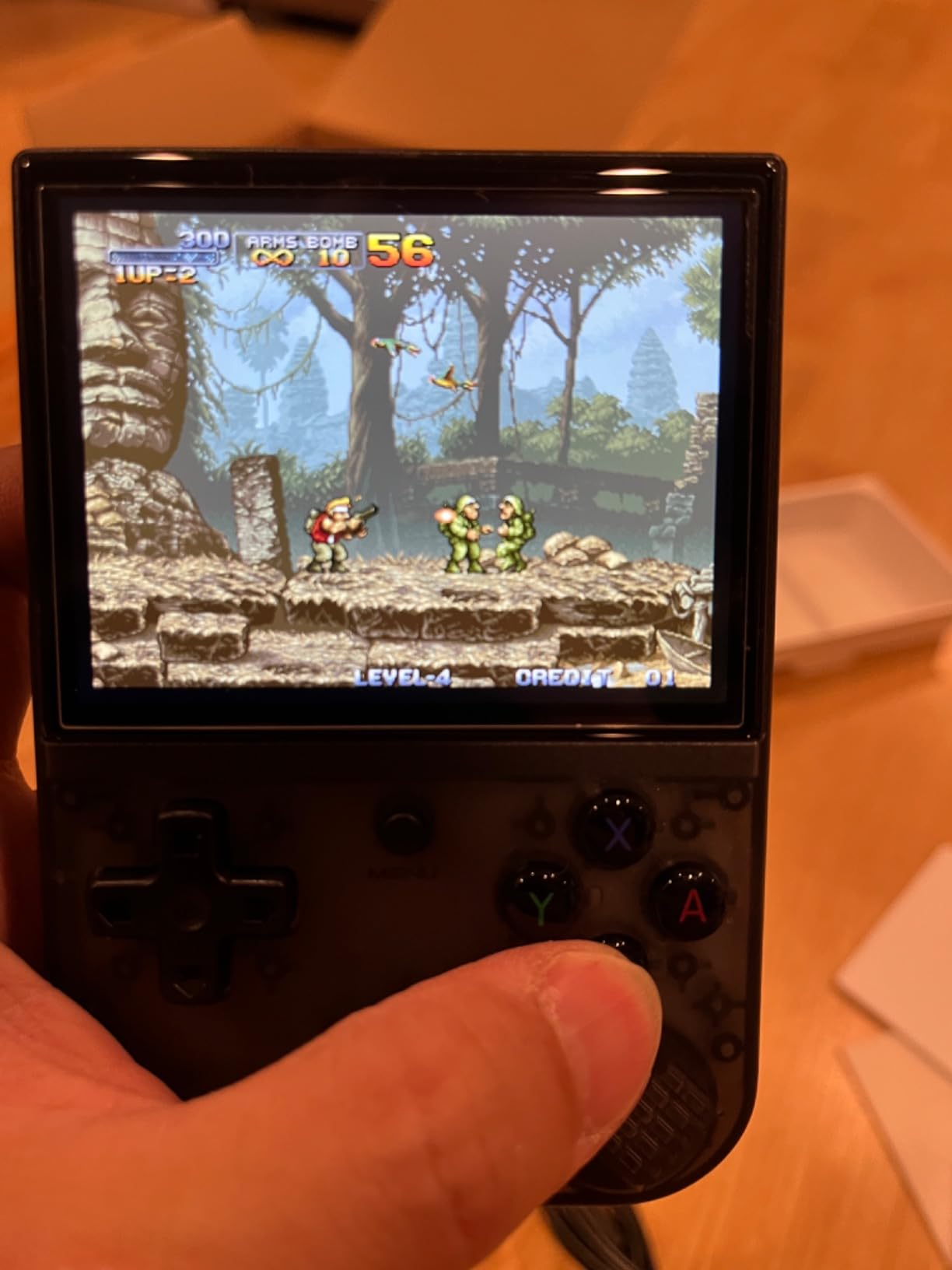 RG35XX Plus Retro Game Consoles Handheld Game Console 3.5 inch IPS Screen Linux System RG35XXPlus Classic Emulator Hand Held Gaming Console with 6900 Games 5G WiFi Bluetooth HDMI TV Output Black - Customer Photo 1