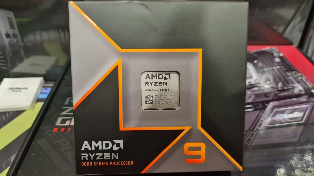 AMD Ryzen™ 9 9900X 12-Core, 24-Thread Unlocked Desktop Processor - Customer Photo 1