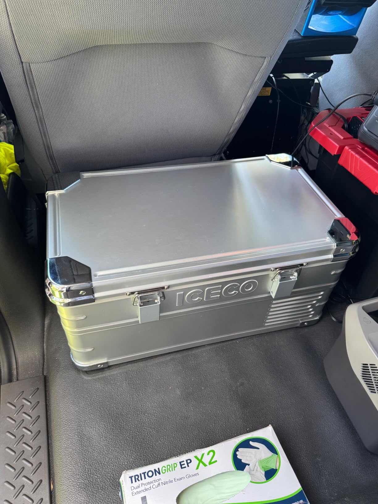 ICECO APL35 12 Volt Car Refrigerator, 37 Quart (30 Liter) Light Duty Aluminum 12v Portable Fridge Freezer, SECOP Nano Compressor, -4℉~68℉, 12/24V DC, 100-240V AC for Outdoor, Camping, RV, Truck, Boat - Customer Photo 2