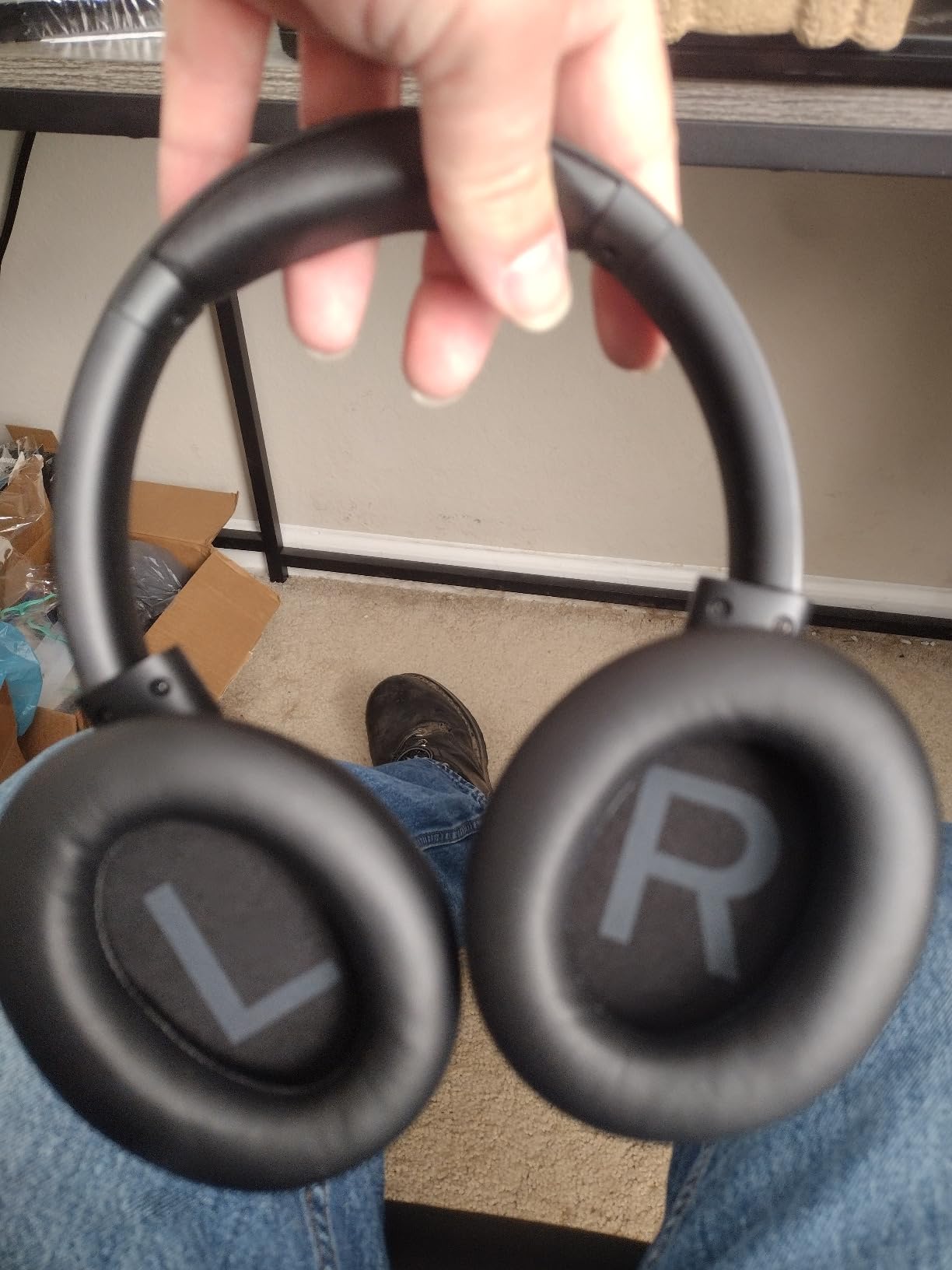 PHILIPS H6509 Wireless Headphones,Over-Ear Bluetooth Headphones with Noise Canceling Pro,Dynamic Bass,70H Battery Life,Fast Charging,Soft Ear Cups,Bluetooth 5.3, Multipoint Connectivity,App Control - Customer Photo 3