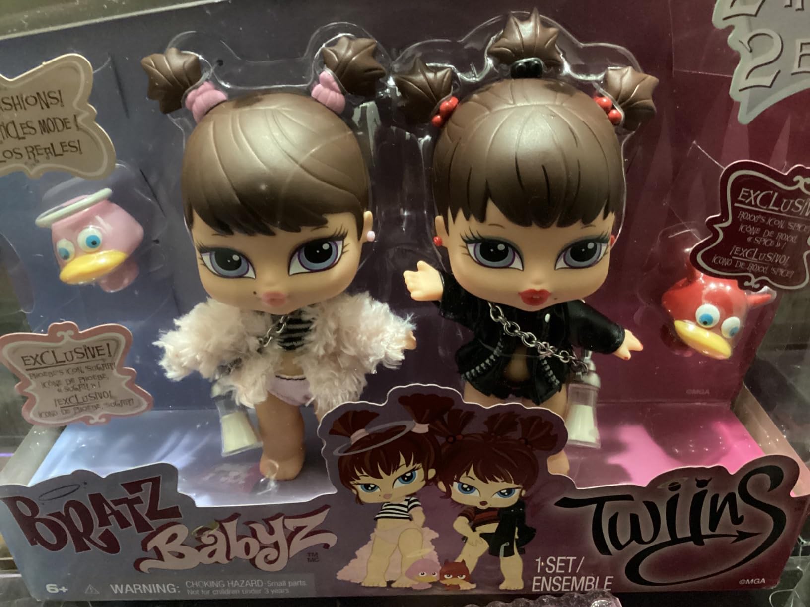 Bratz Babyz Twiins Phoebe and Roxxi 2-Pack Collectible Fashion Dolls with Pets - Customer Photo 2