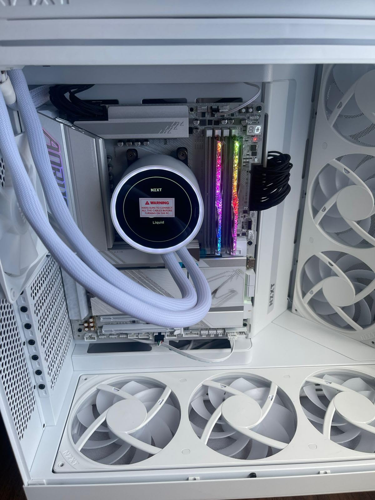NZXT Kraken Elite 360 RGB 2024 - AIO CPU Liquid Cooler - 360mm Radiator - F360 RGB Core Fan - Customizable 2.72 NZXT Kraken Elite 360 RGB 2024 - AIO CPU Liquid Cooler - 360mm Radiator - F360 RGB Core Fan - Customizable 2.72