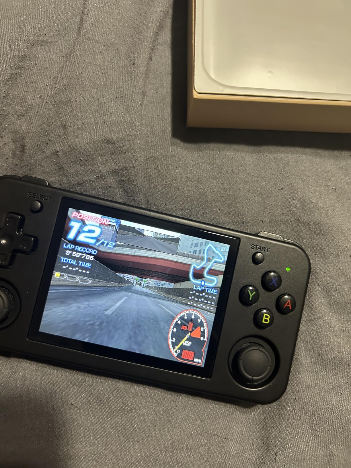 RG35XX H, Anbernic Retro Handheld Gaming Console with 64GTF Card, Dual Joystick Design 3.5-inch HD Screen Lasts up to 8 Hours High-Capacity Battery for Better Experience (64G Purple) - Customer Photo 1