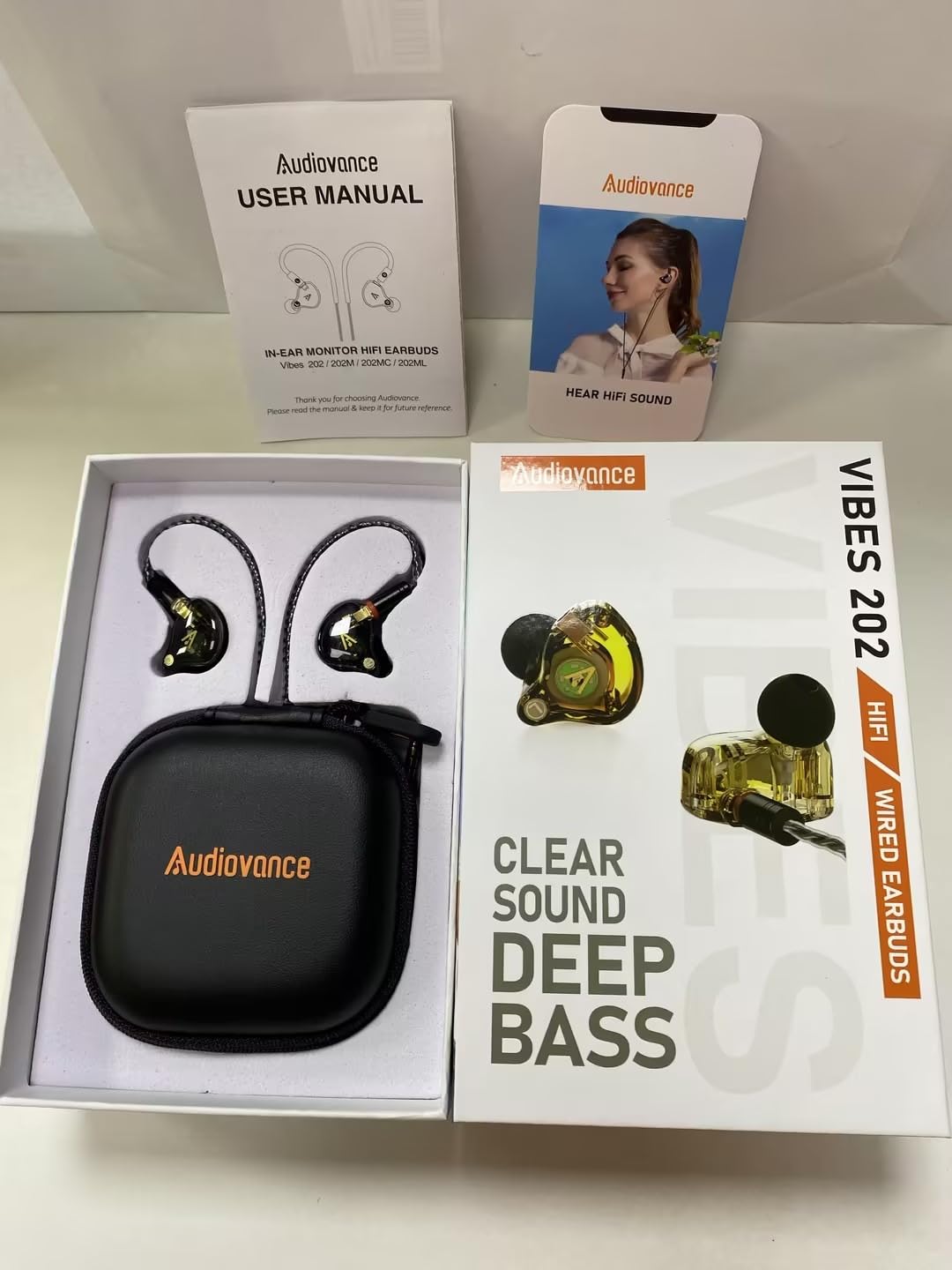 Vibes 202MC USB-C Wired Earbuds - HiFi in Ear Monitor Headphones - Noise Isolating Ear Buds w/ Mic - Clear Sound, Deep Bass & Comfort-Fit Earphones - MMCX to USBC, Silver Plated Cord, Carrying Case - Customer Photo 5