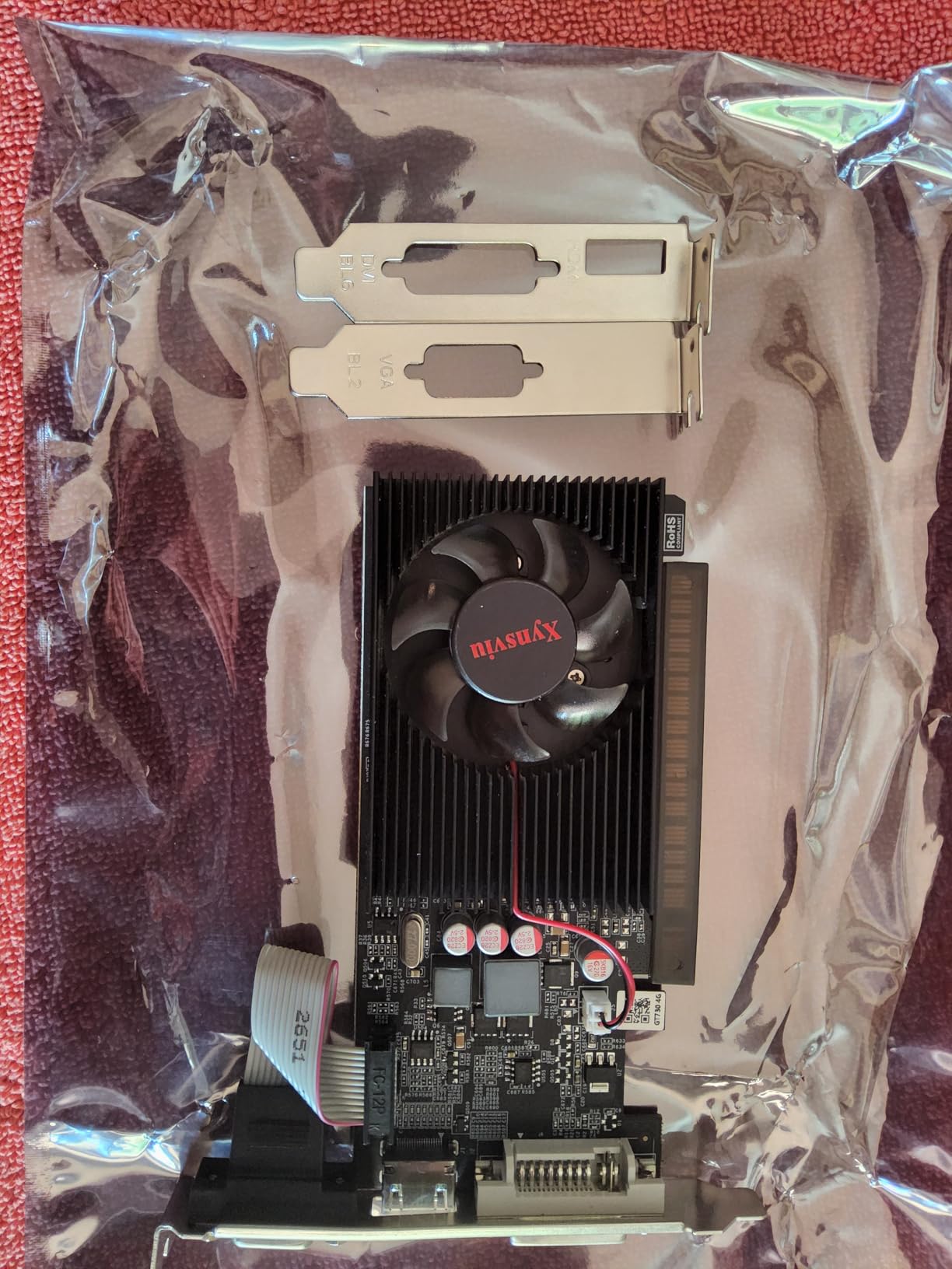 GeForce GT740 2G Graphics Card,GPU Support HDMI 4 Monitor Output Computer Low Profile Video Card PC 4 Port Video Cards (GT740 2G 4HDMI) - Customer Photo 2