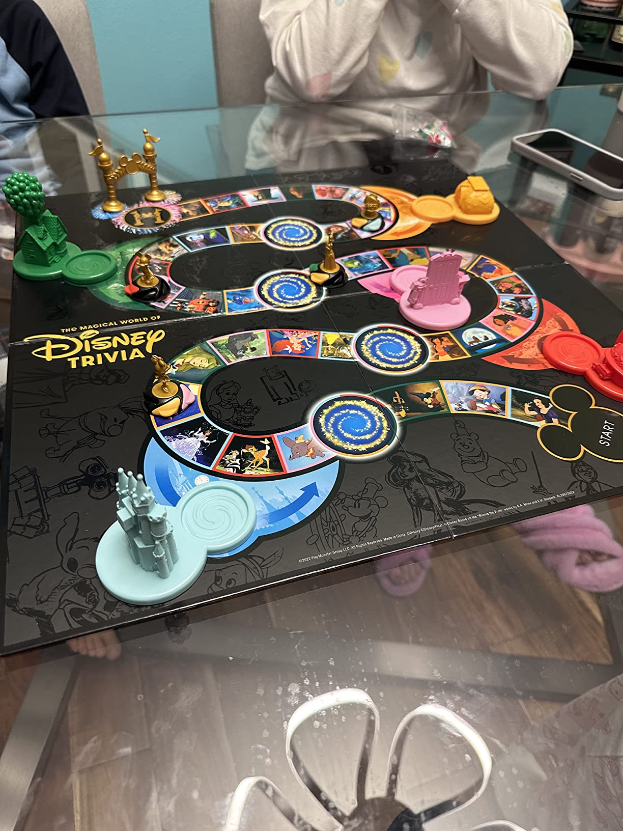 PlayMonster The Magical World of Disney Trivia Games – Board Games for Family Night, Family Games, Multi-Player Board Game, Family Board Game, Travel Games, Disney Game, Ages 6+ - Customer Photo 1