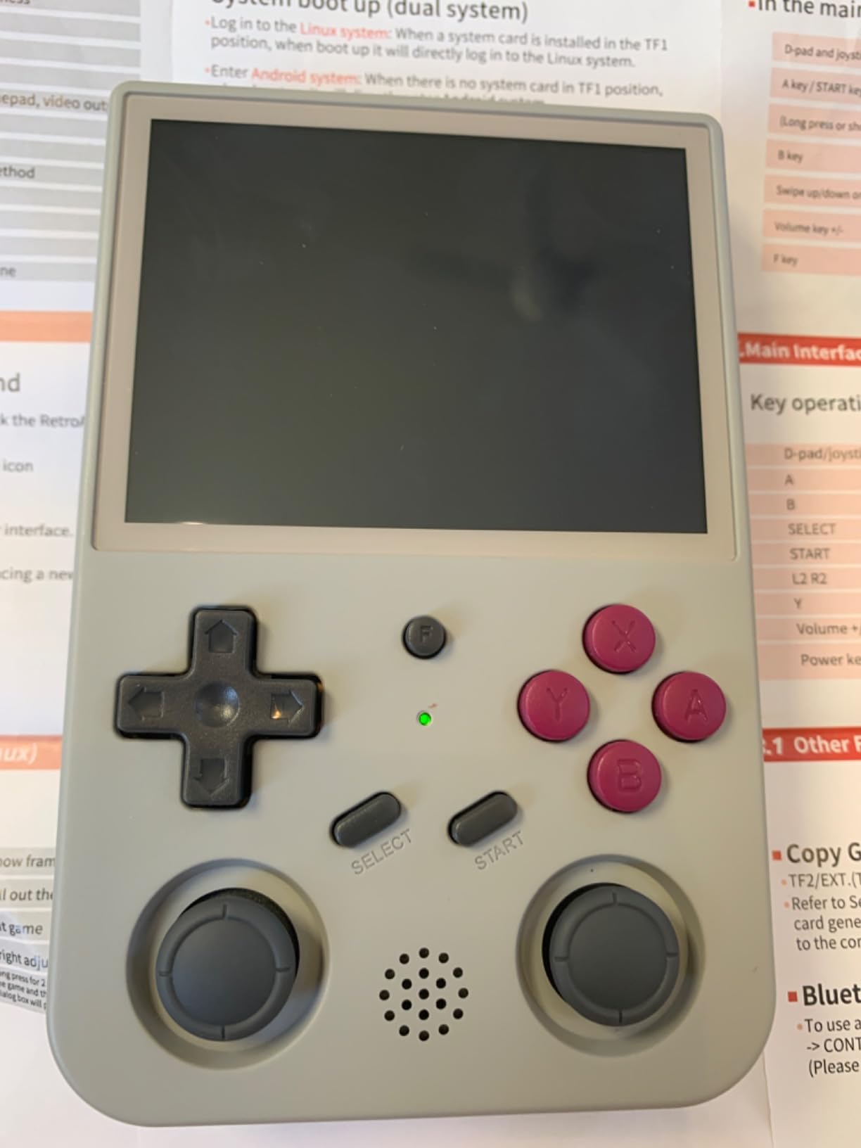 RG353V Retro Video Handheld Game Console 3.5