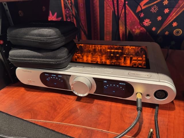 TOPPING A90 Discrete HiFi Headphone Amp, NFCA 4-Pin XLR/4.4 Balanced/6.35mm SE Output Pre-Amplifier with Blutooth Remote Control (A90 Discrete-Black) - Customer Photo 2